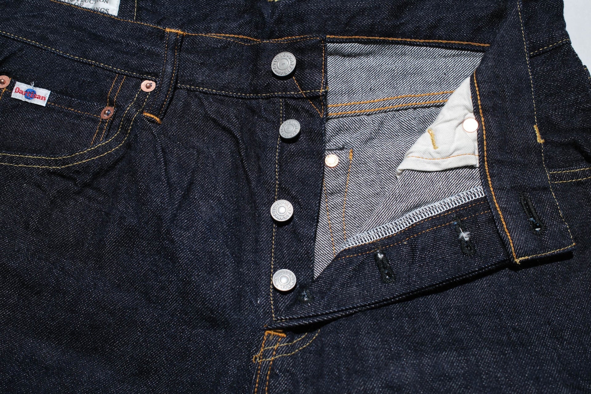 Studio D'Artisan 12oz SD-508 'All-Seasons' Denim (Relaxed Tapered fit)