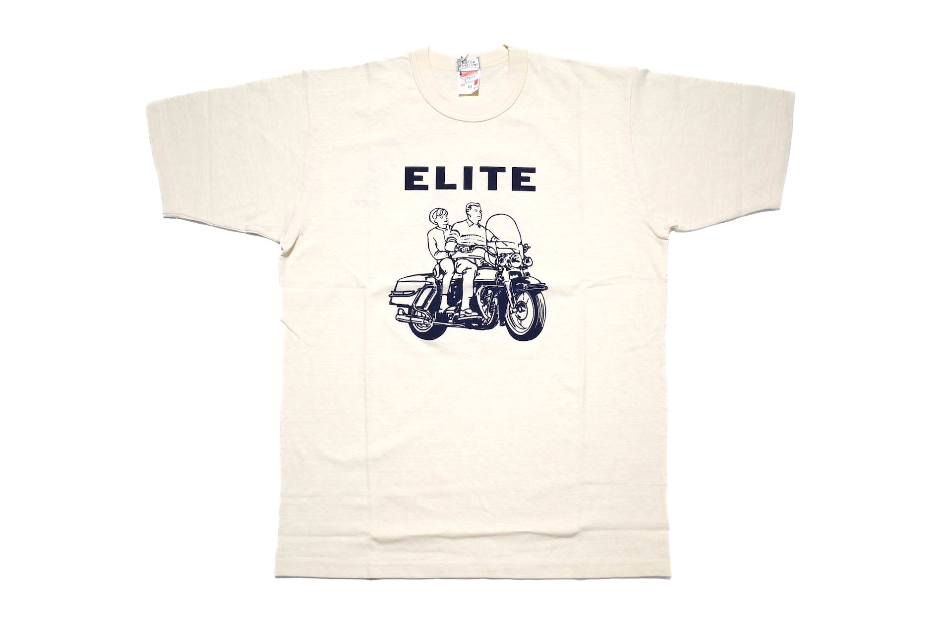 Freewheelers "Elite" Loopwheeled Tee (Straw Cream)