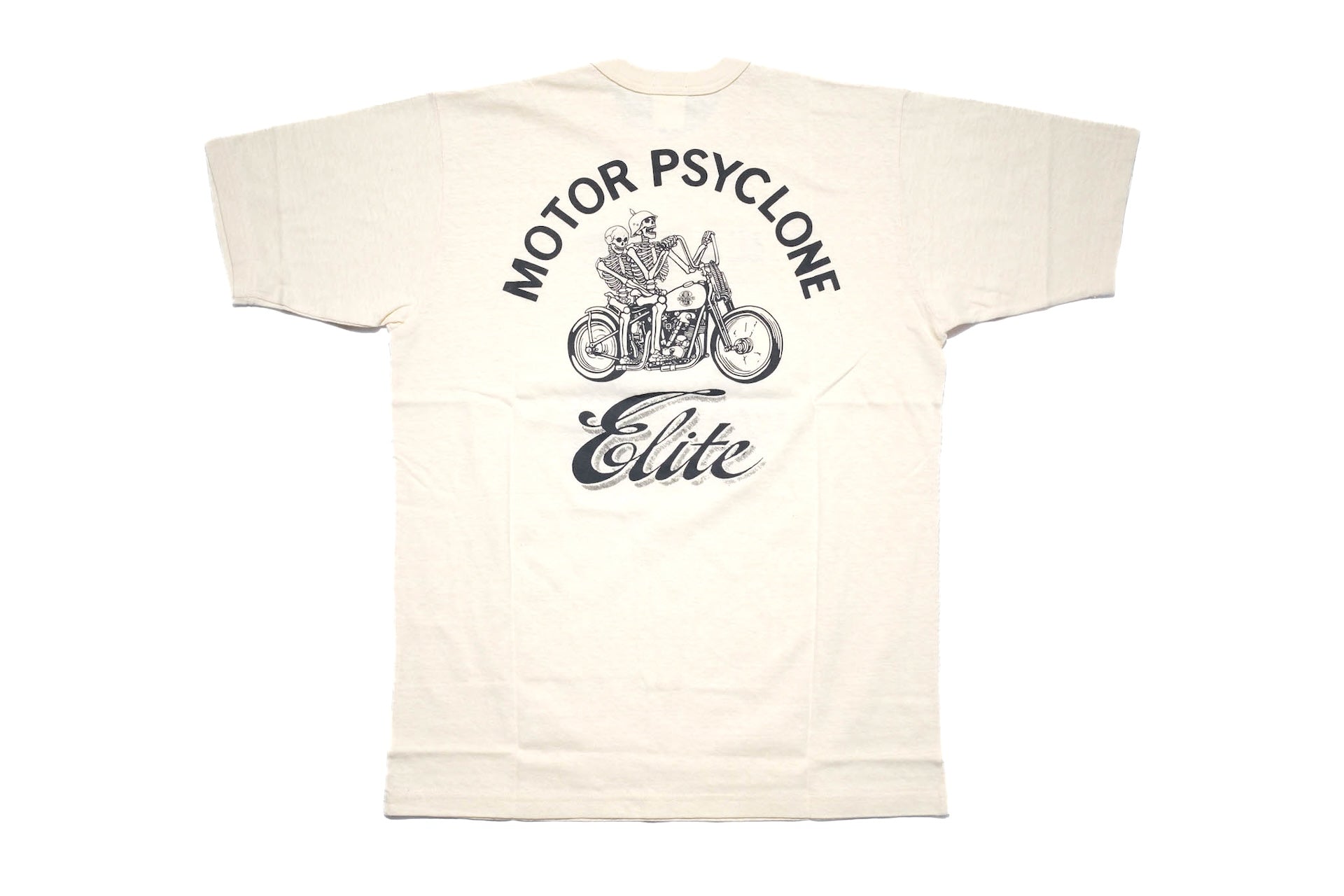 Freewheelers "Elite" Loopwheeled Tee (Straw Cream)