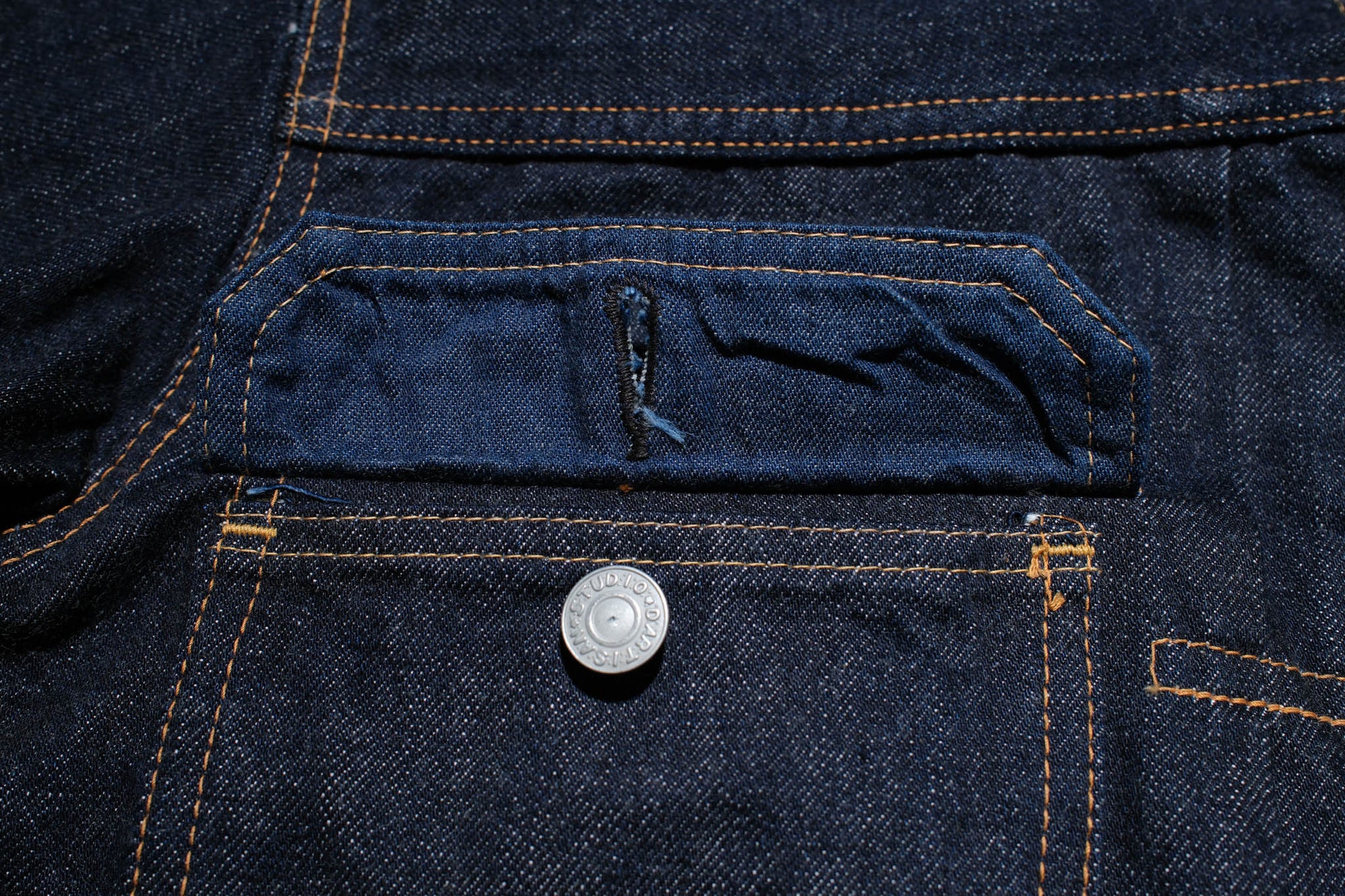 Studio D'Artisan 13oz "Ishikawadai" Indigo Type 2 Denim Jacket