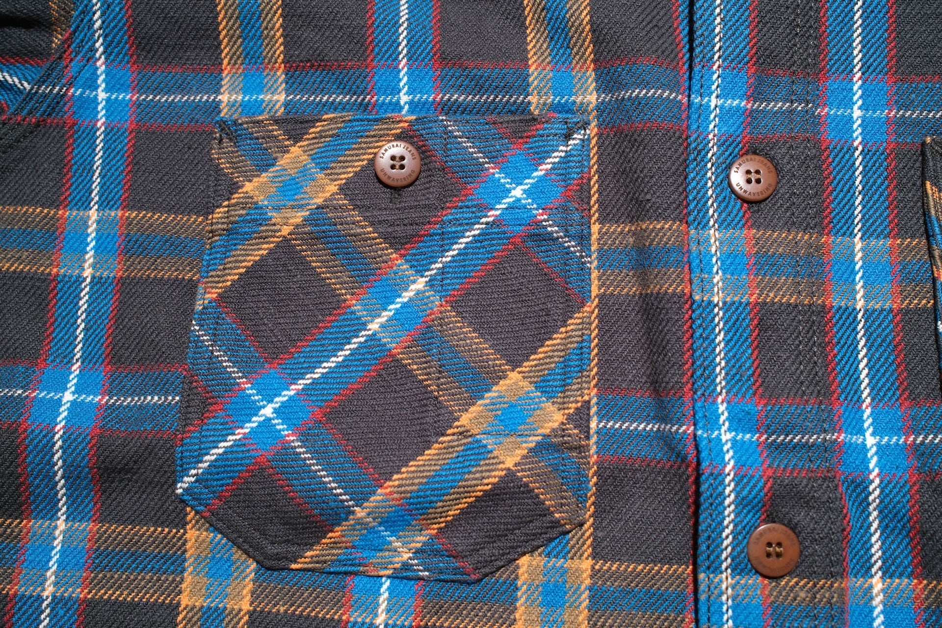 Samurai "Champion" Heavyweight Flannel Workshirt