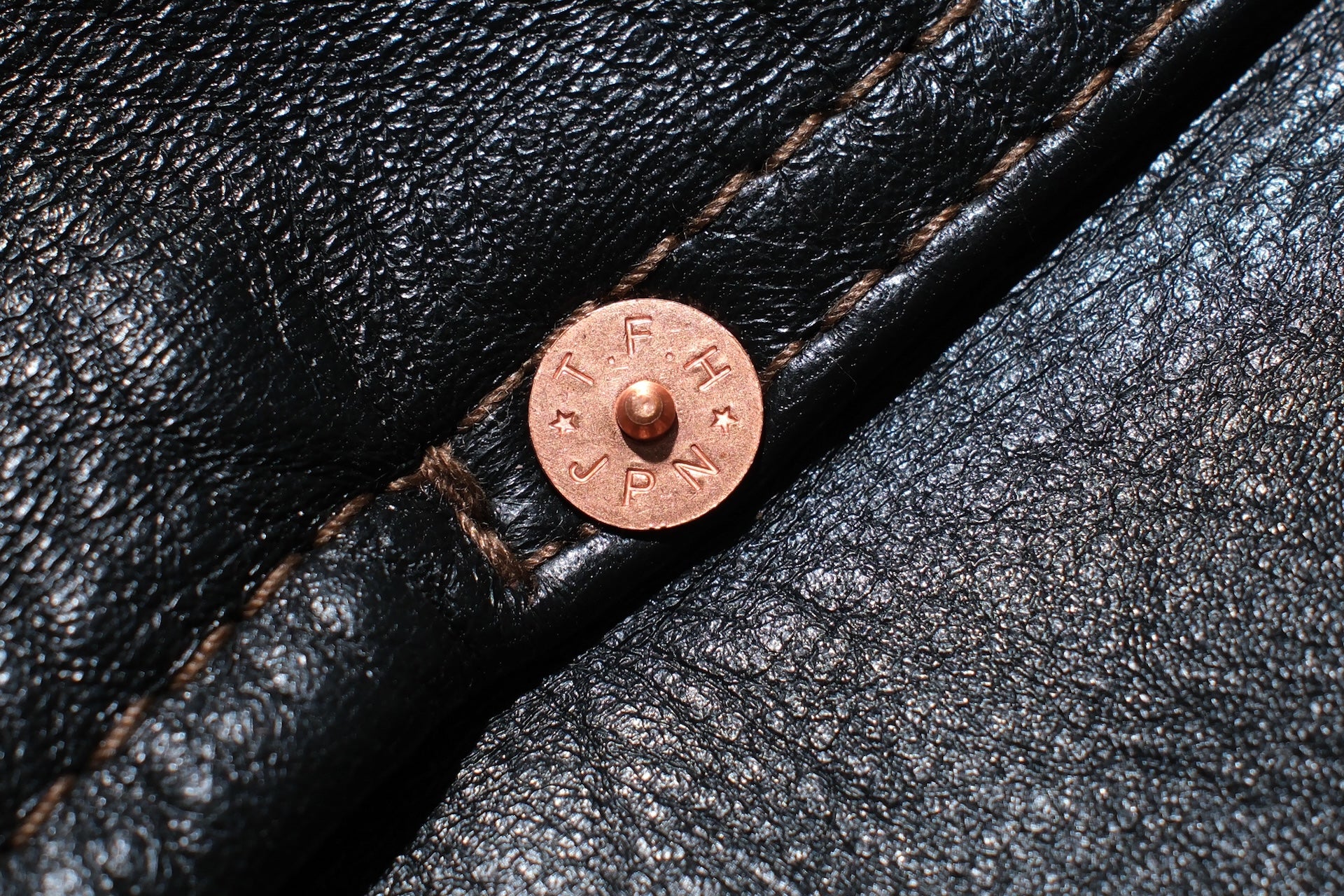 The Flat Head 'Ultimate' Horsehide Type 2 Jacket (Black Teacore)