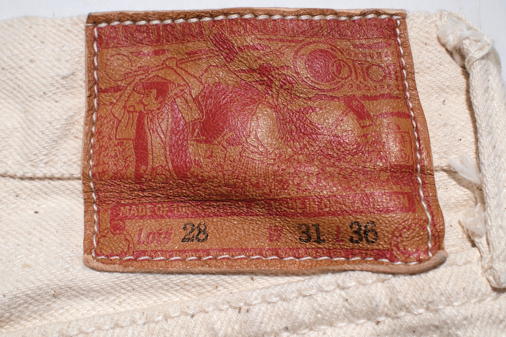 Samurai 18oz S510SC-KI "Nippon Cotton Kinari" Denim (Regular Straight Fit)