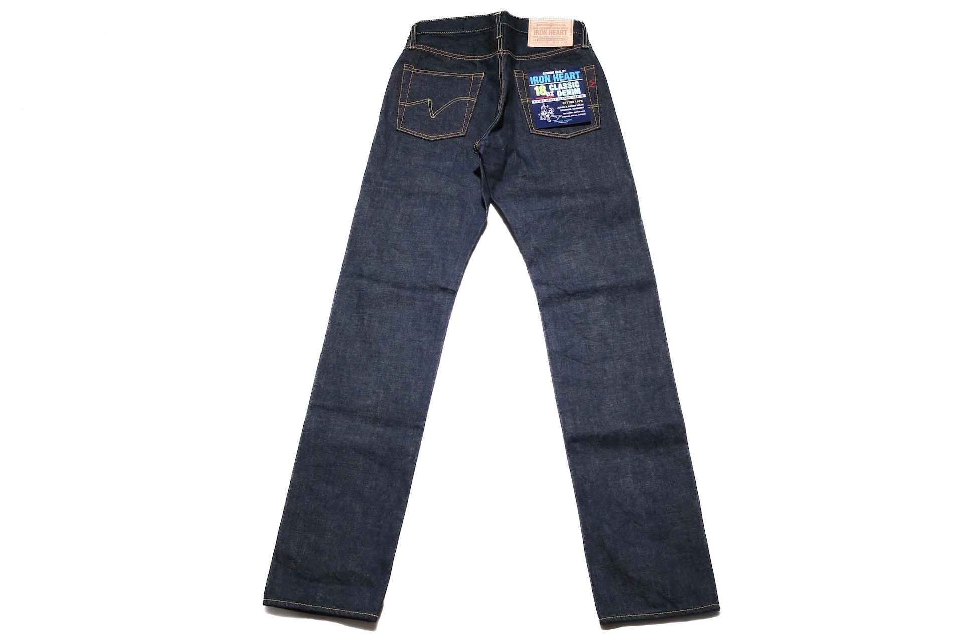 Iron Heart 888S-18 18oz Denim (Straight Tapered fit)