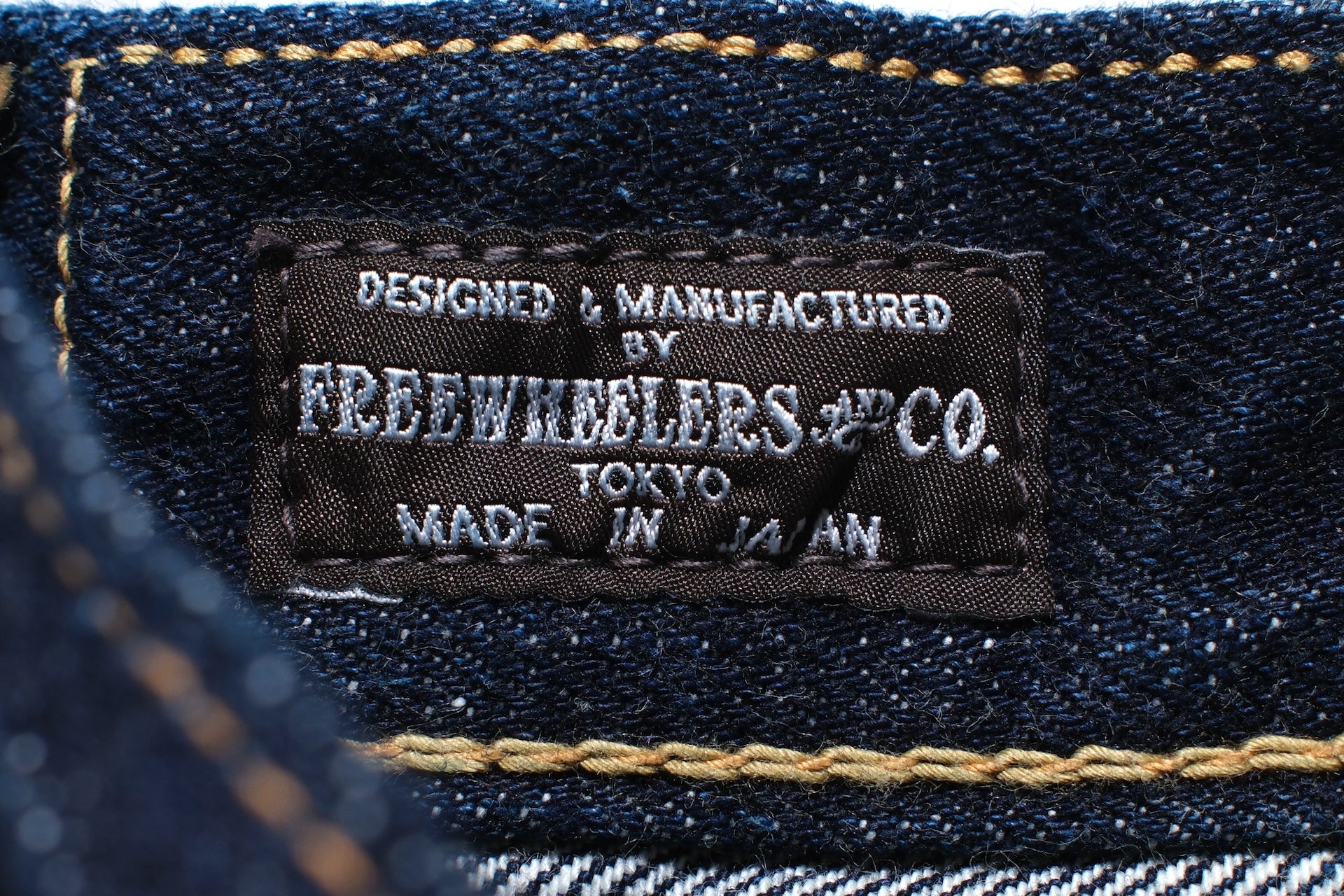 Freewheelers 14oz "Vanishing West" 601XX 1947 Denim (Regular Straight fit)