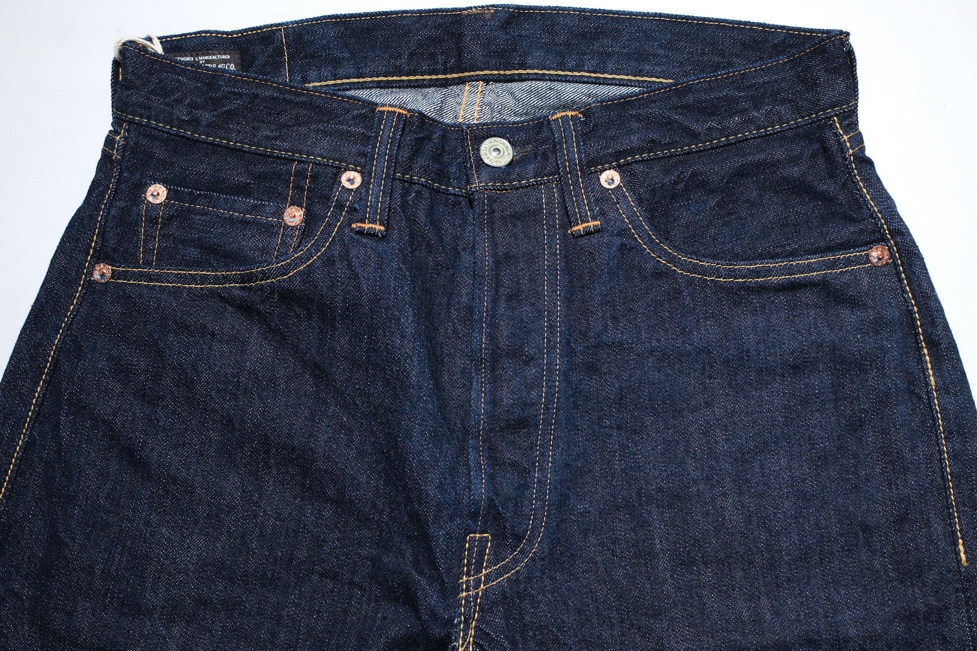 Freewheelers 14oz "Vanishing West" 601XX 1947 Denim (Regular Straight fit)