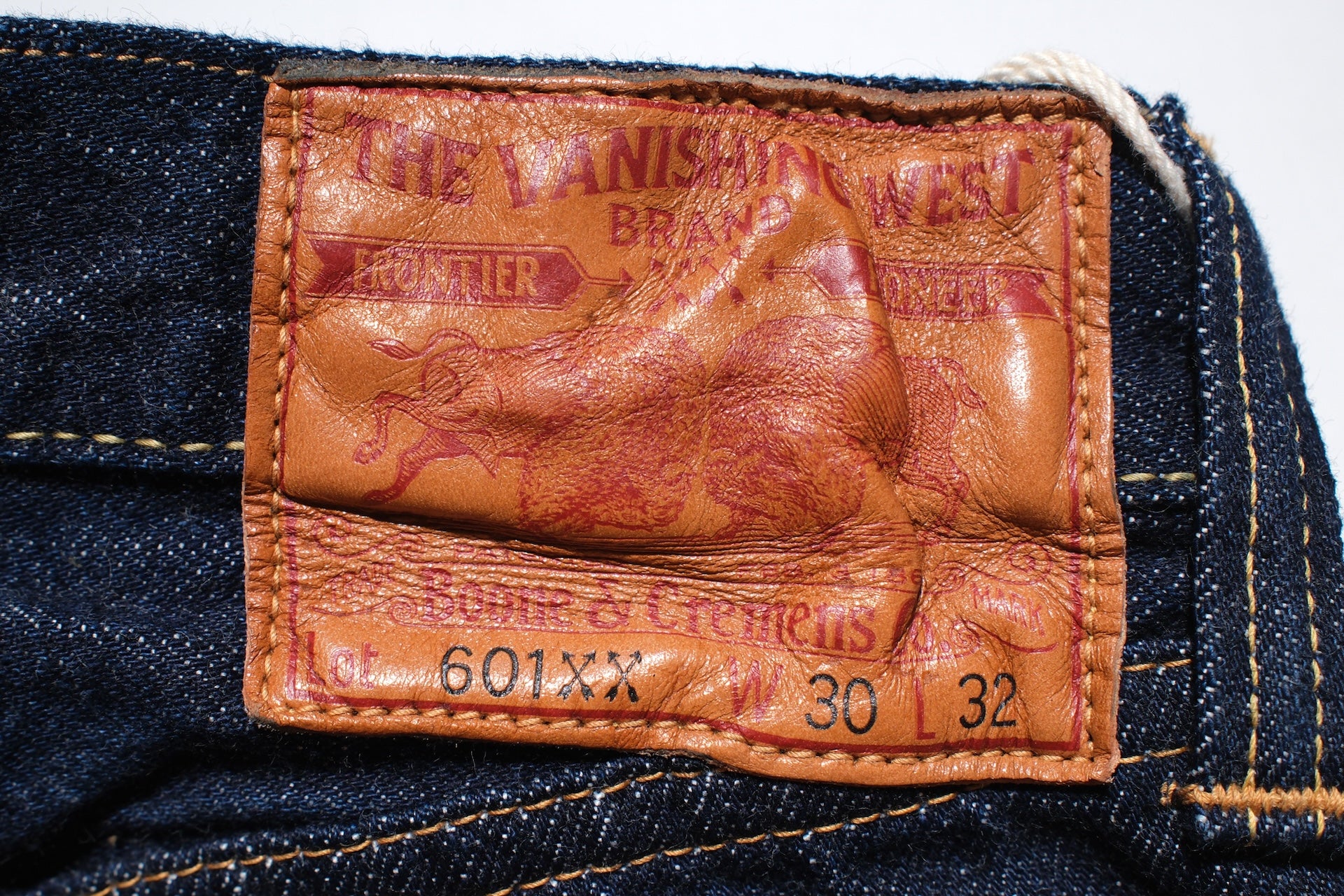 Freewheelers 14oz "Vanishing West" 601XX 1947 Denim (Regular Straight fit)