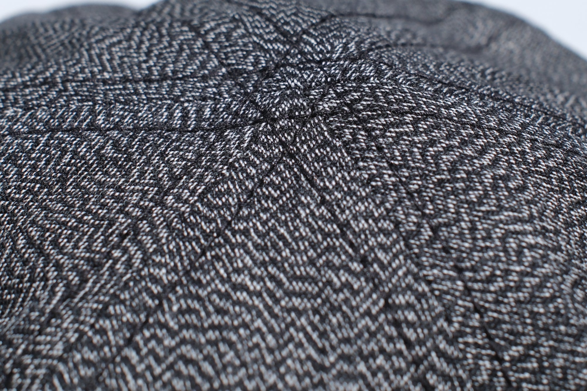 Freewheelers "Guthrie" 8oz Selvage Chambray Cap (Black Pepper)