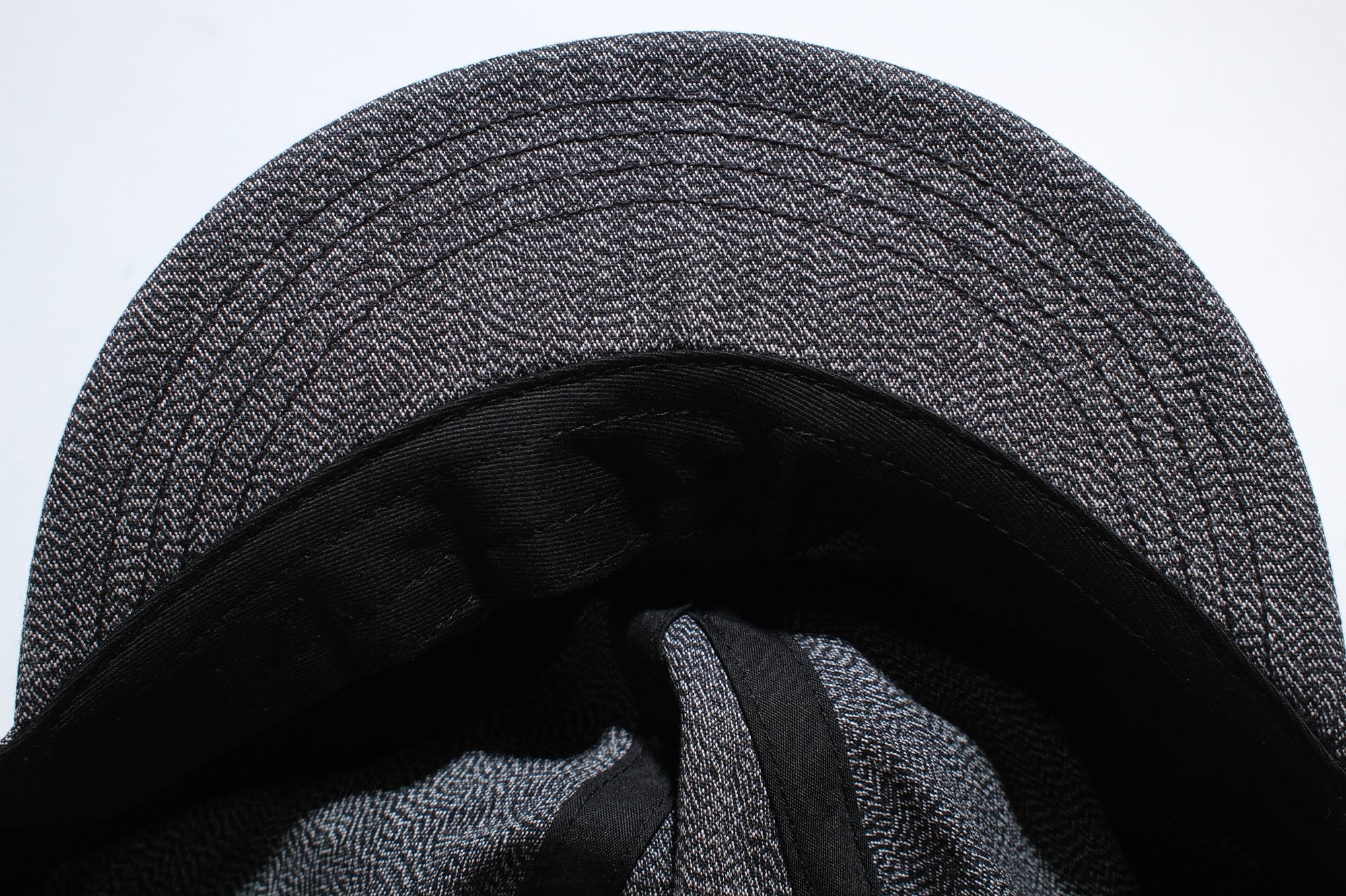 Freewheelers "Guthrie" 8oz Selvage Chambray Cap (Black Pepper)