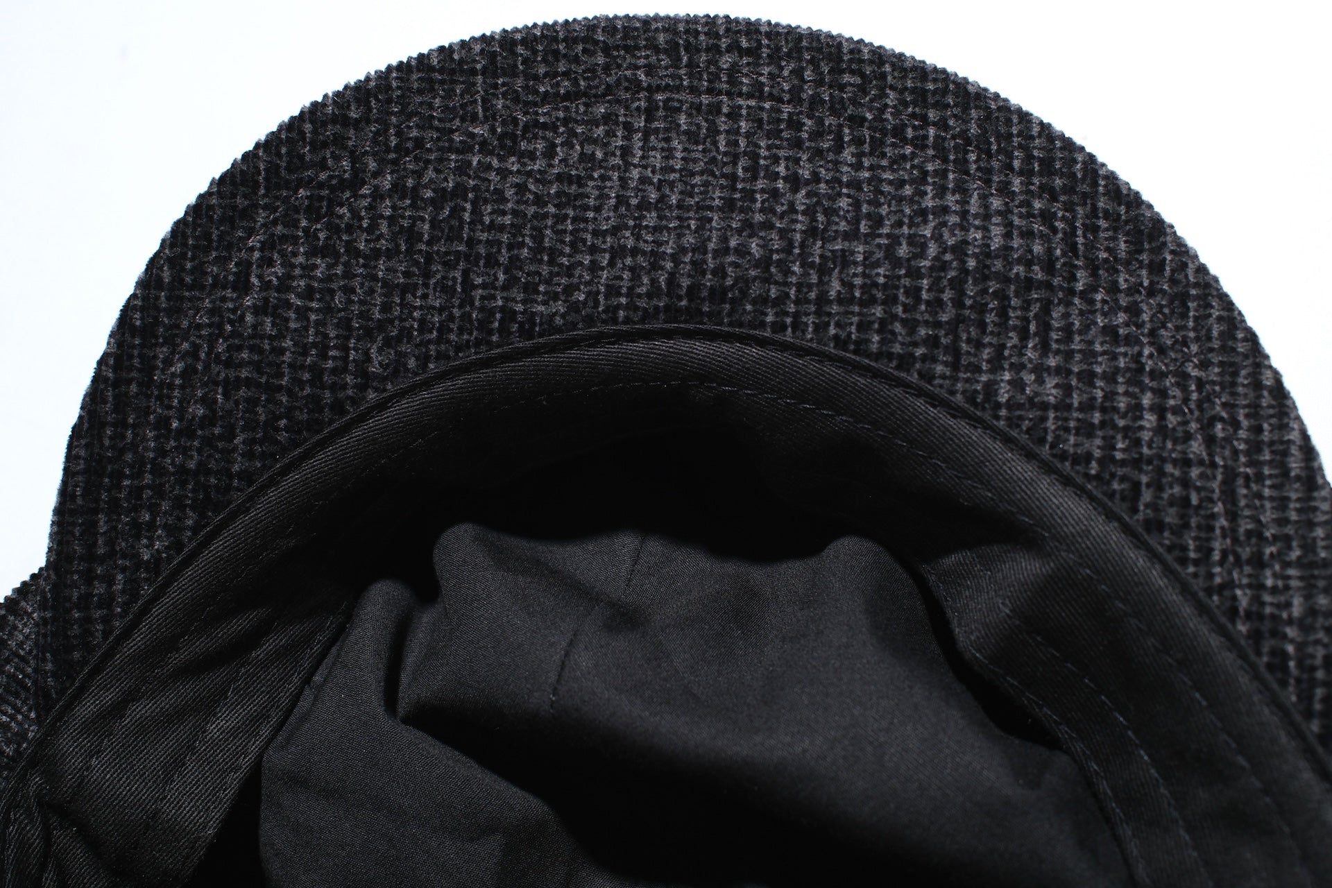 Freewheelers "Yellowstone" Corduroy Casquette (Grained Charcoal Black)