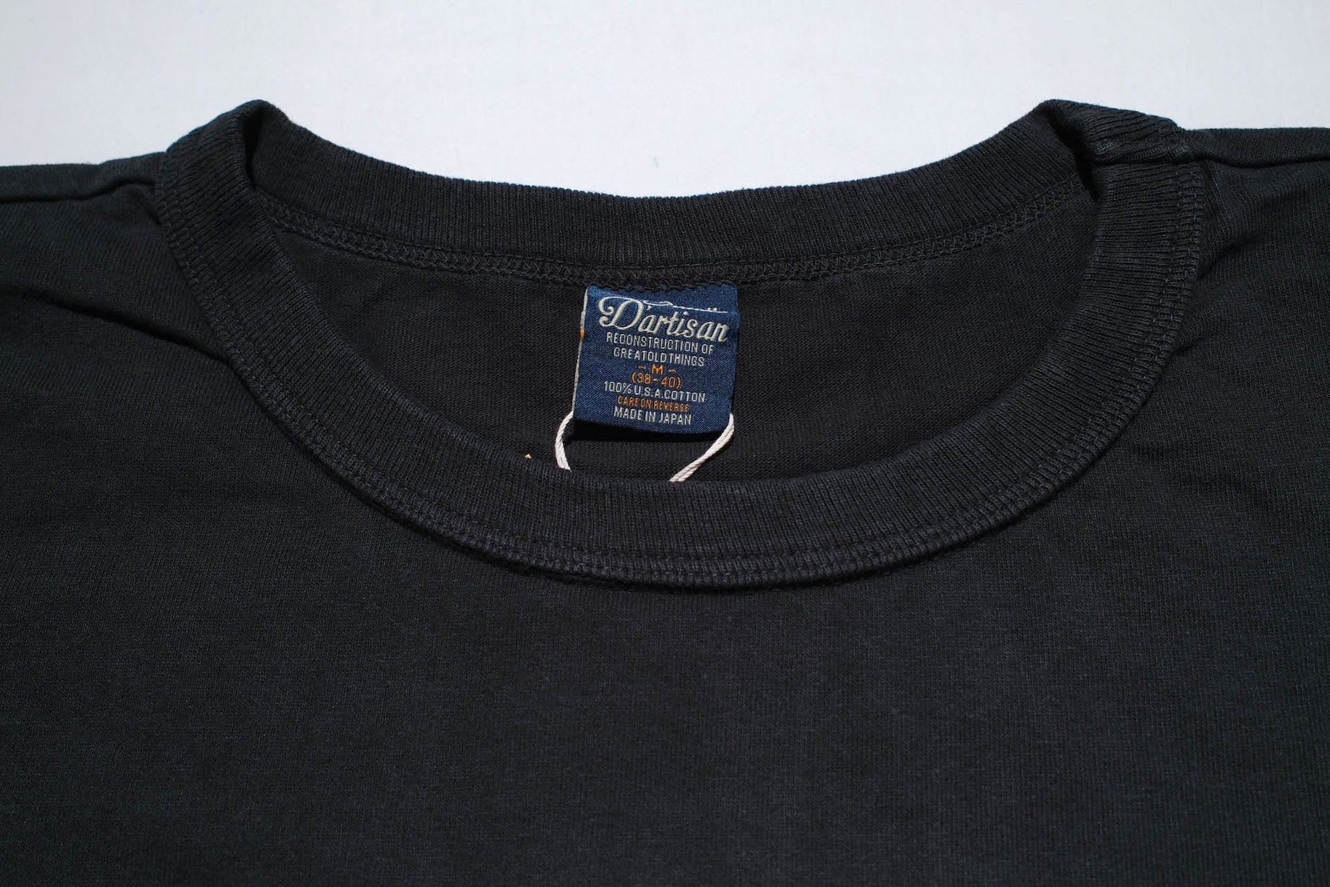 Studio D'Artisan 7oz "Billi-Ken" Loopwheeled Tee (Black)