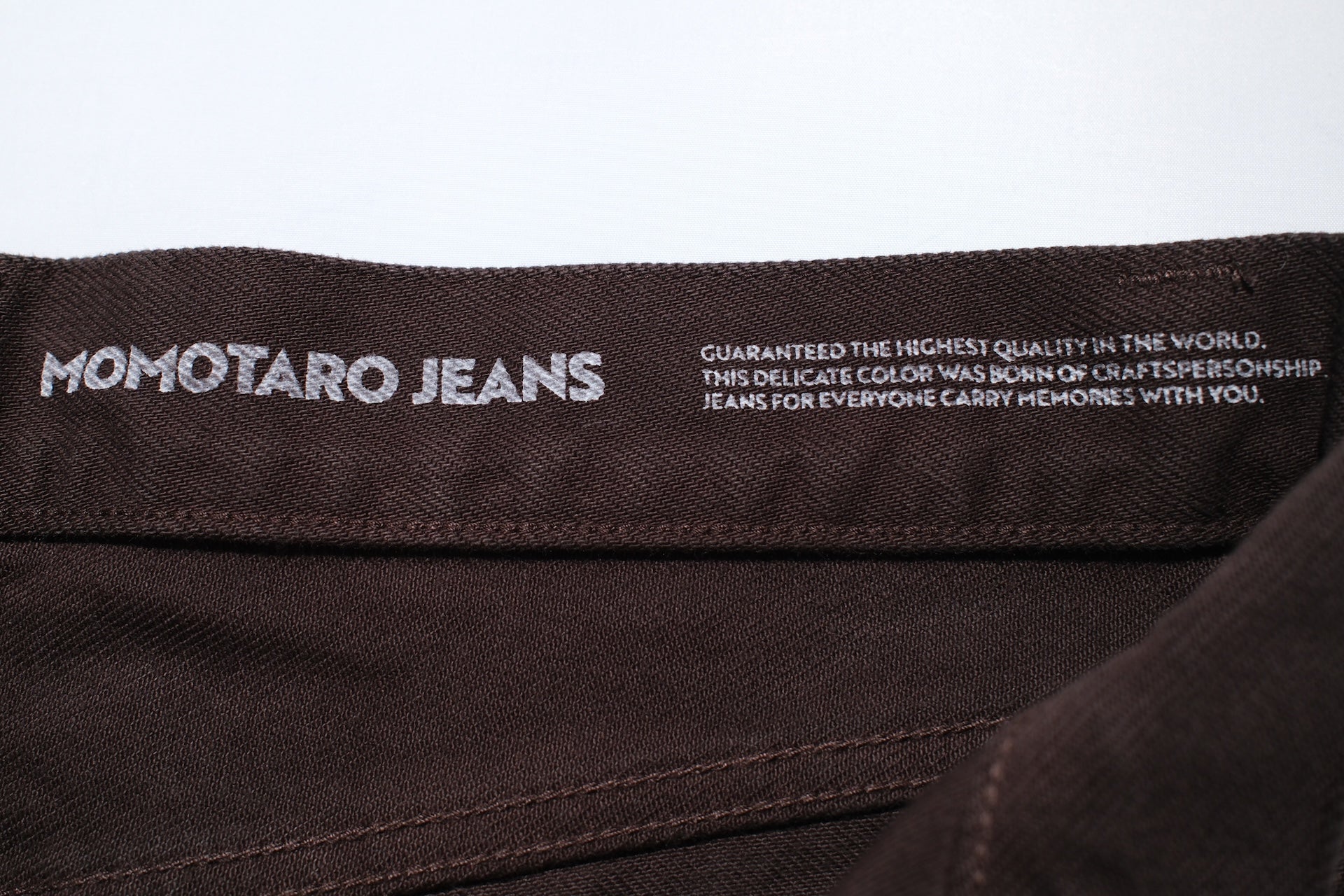 MOMOTARO JEANS 15oz "Onigurumi" Selvage Denim (New Tapered Fit)