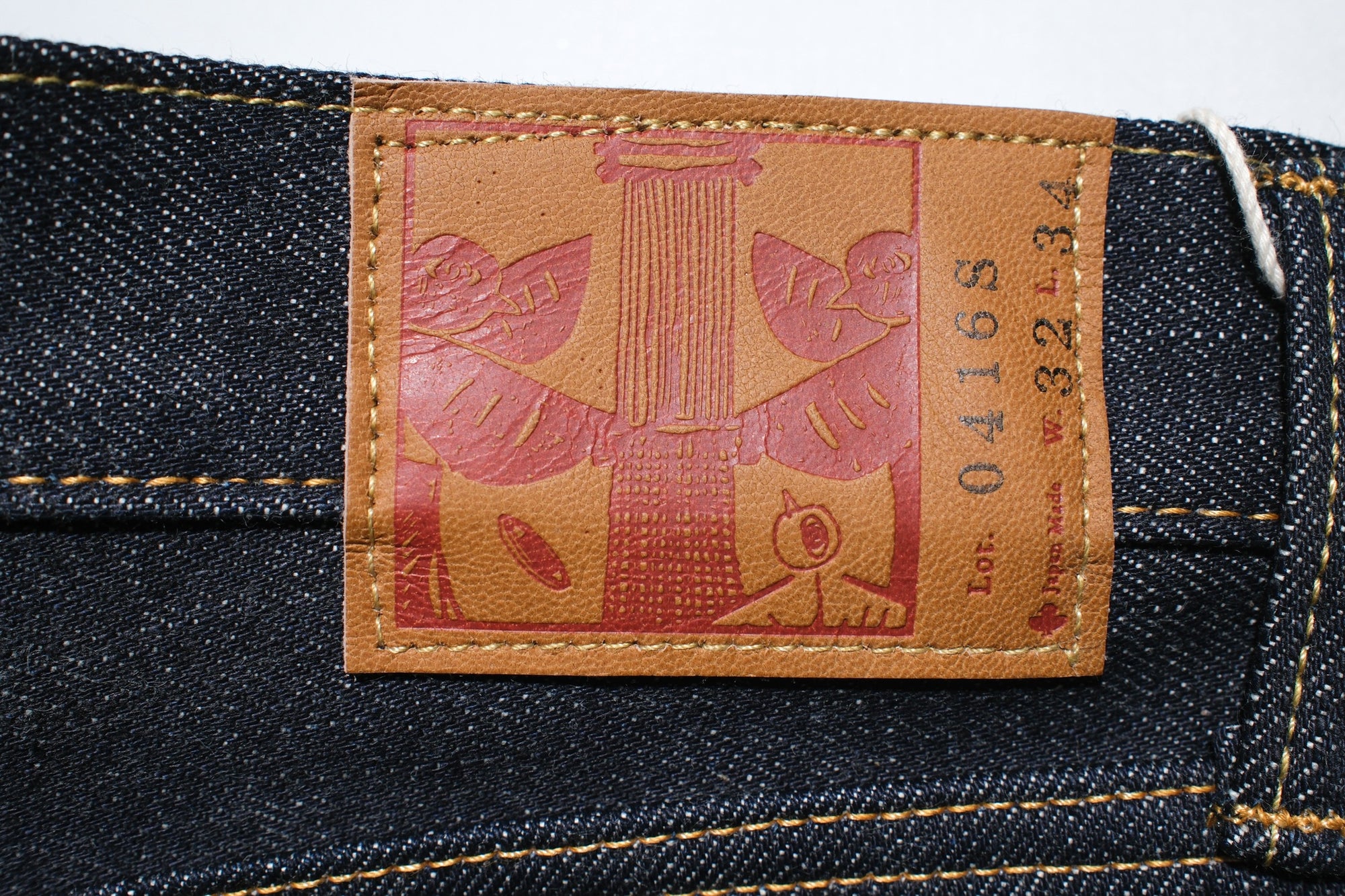 Omoto Denim 15.5oz Indigo Dyed "O-CLASSICO" 0416 Denim (Relaxed Tapered fit)