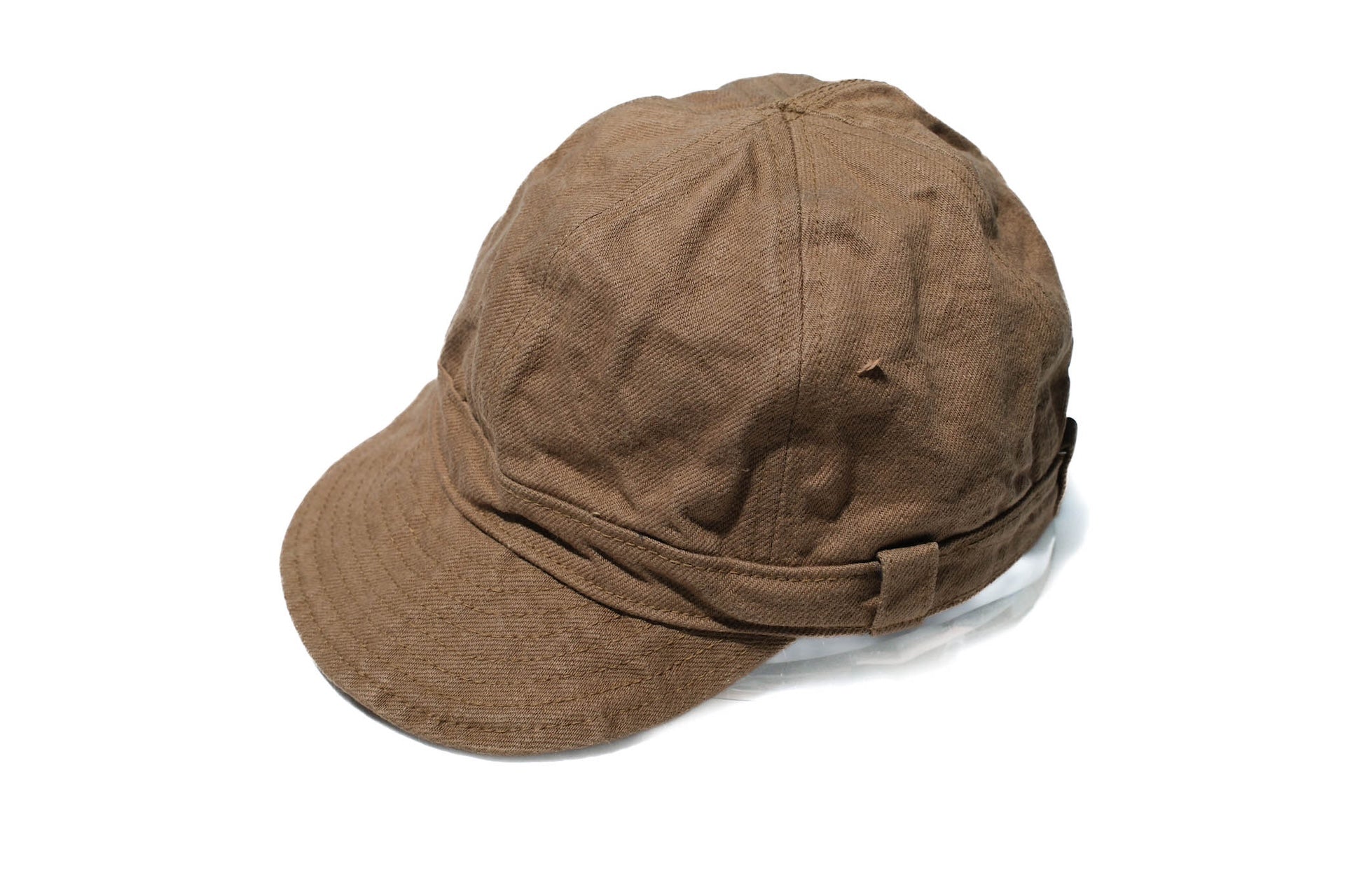 Samurai 15oz Selvage Duck Canvas Work Cap (Khaki)