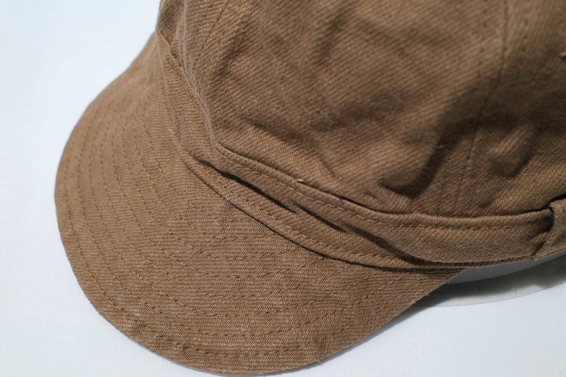 Samurai 15oz Selvage Duck Canvas Work Cap (Khaki)