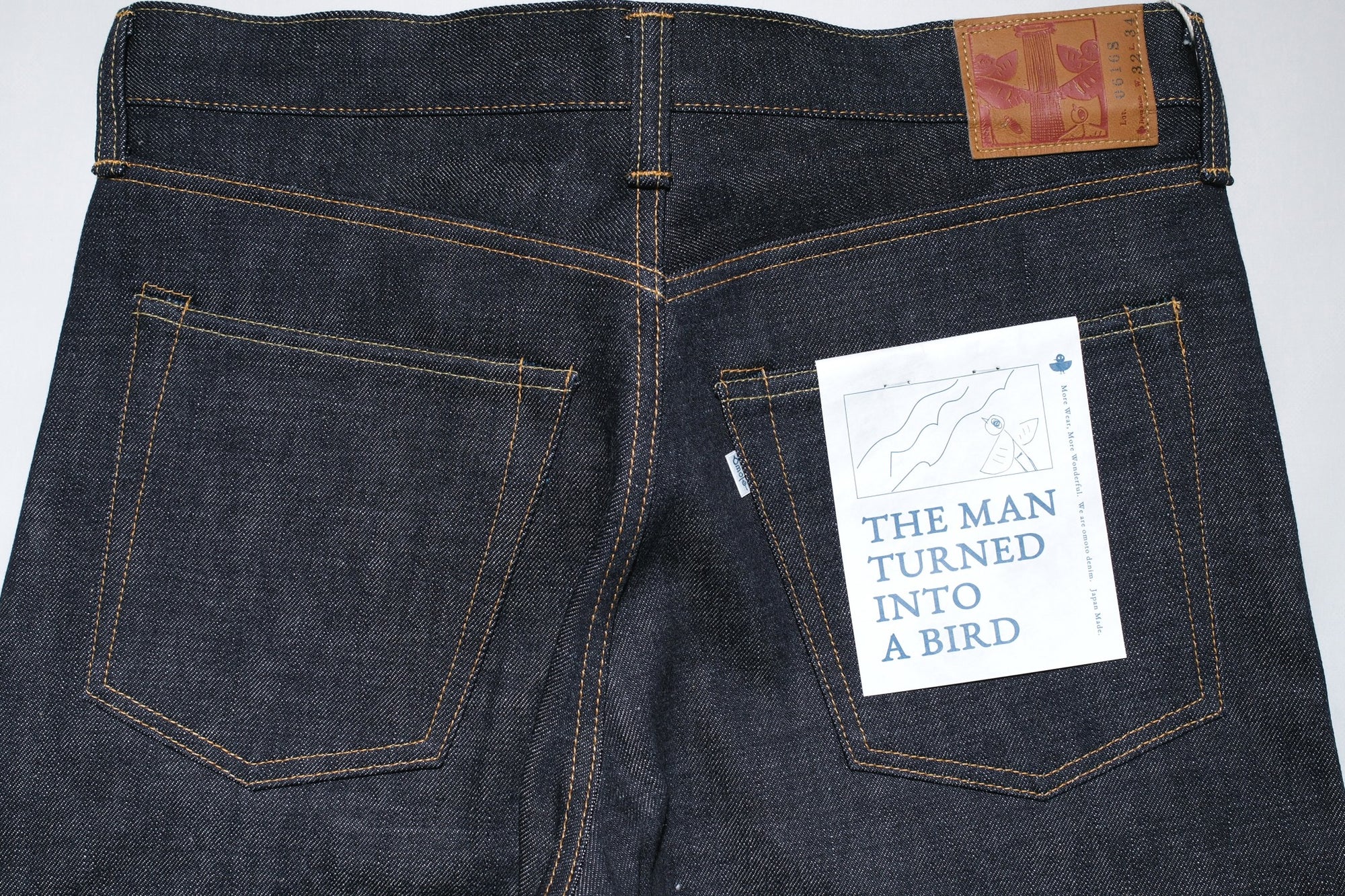 Omoto Denim 15.5oz Indigo Dyed "O-CLASSICO" 0616 Denim (Modern Straight fit)