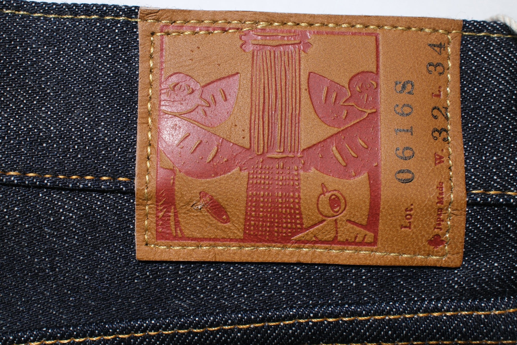 Omoto Denim 15.5oz Indigo Dyed "O-CLASSICO" 0616 Denim (Modern Straight fit)