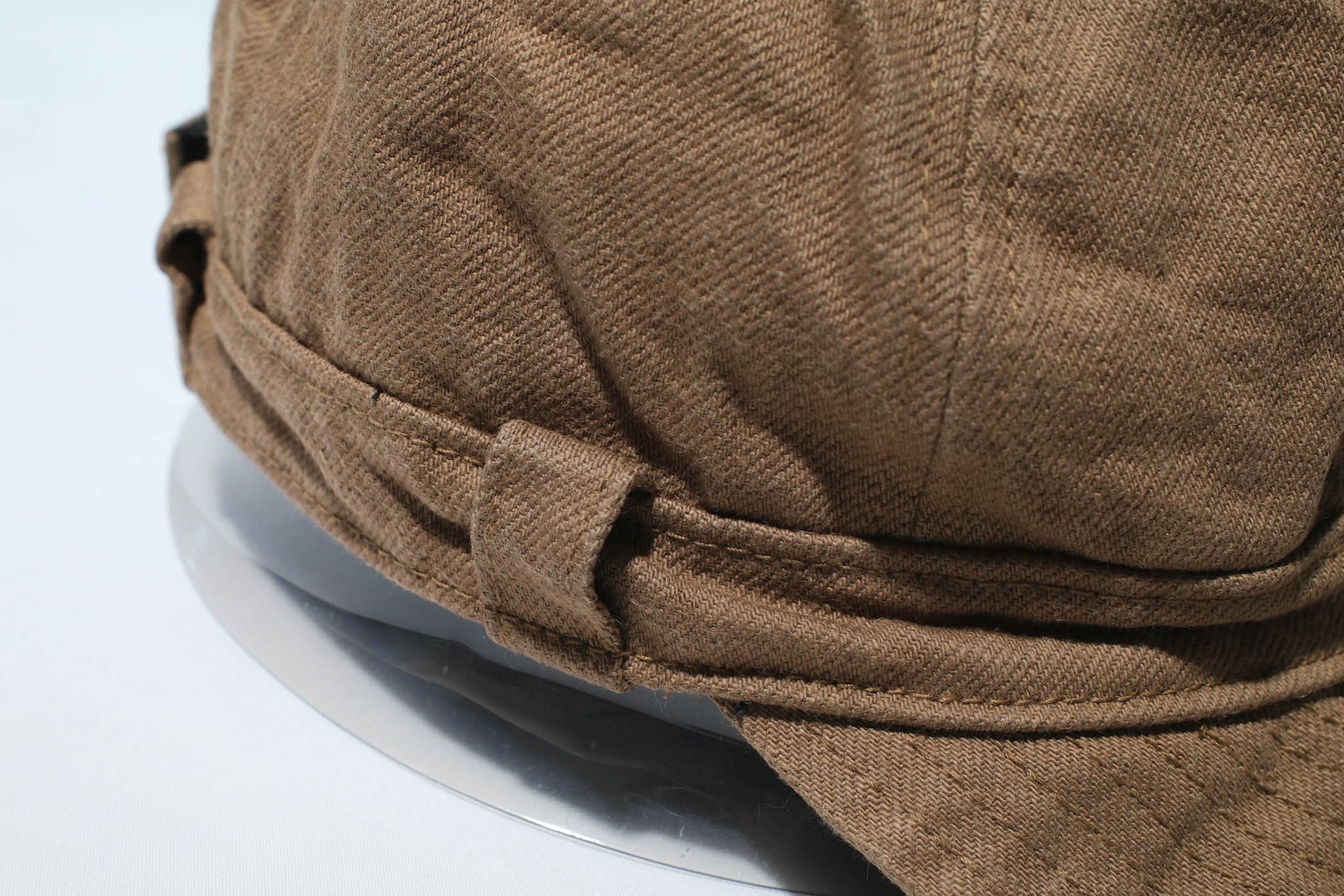 Samurai 15oz Selvage Duck Canvas Work Cap (Khaki)