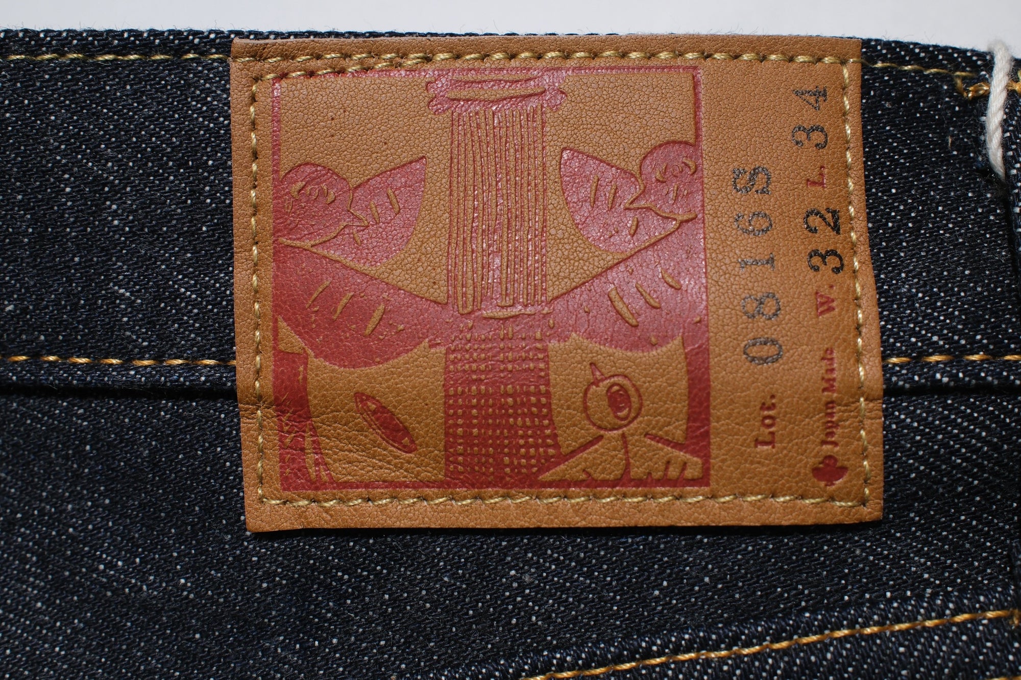 Omoto Denim 15.5oz Indigo Dyed "O-CLASSICO" 0816 Denim (Loose fit)
