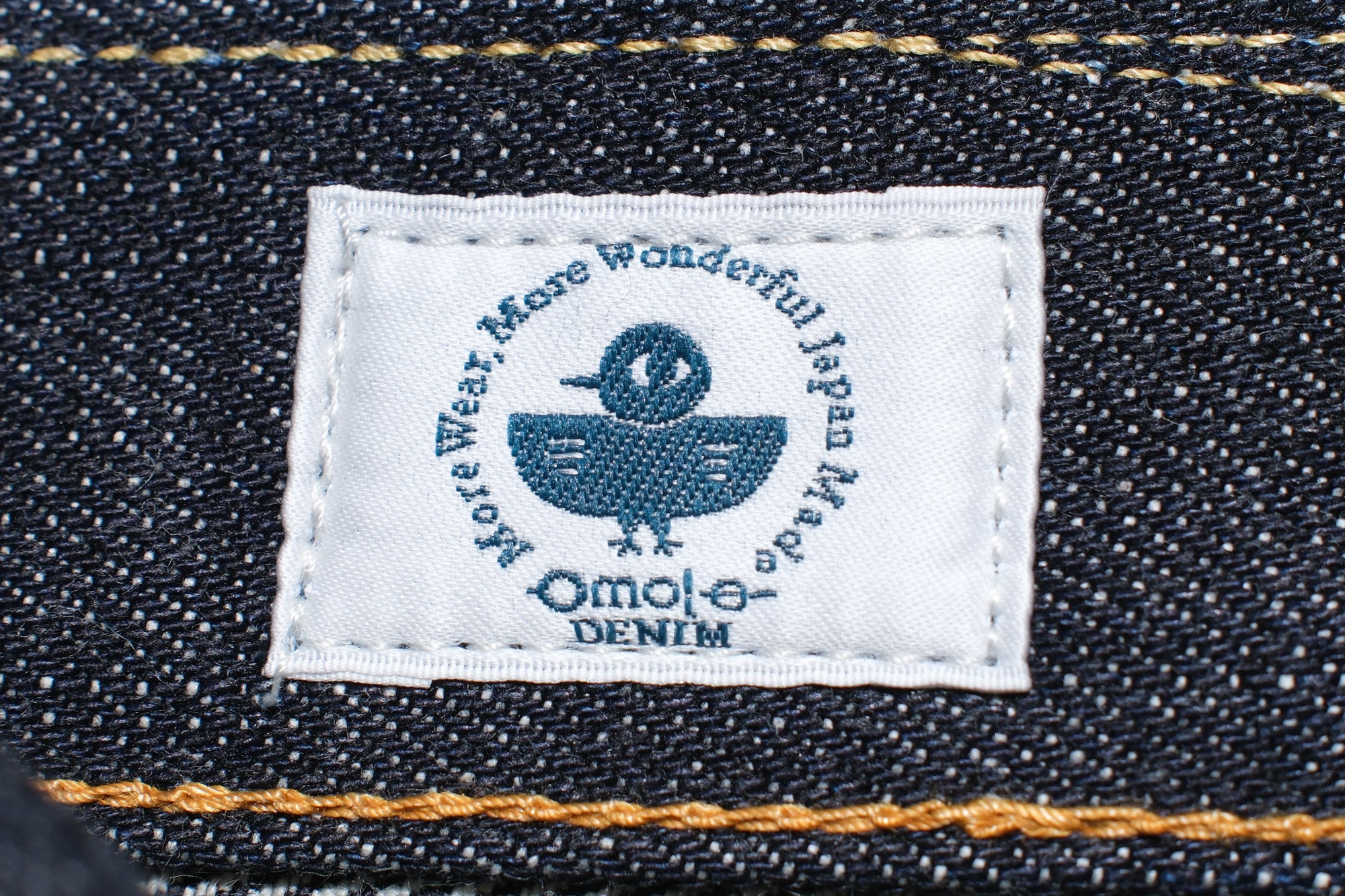 Omoto Denim 15.5oz Indigo Dyed "O-CLASSICO" 0816 Denim (Loose fit)