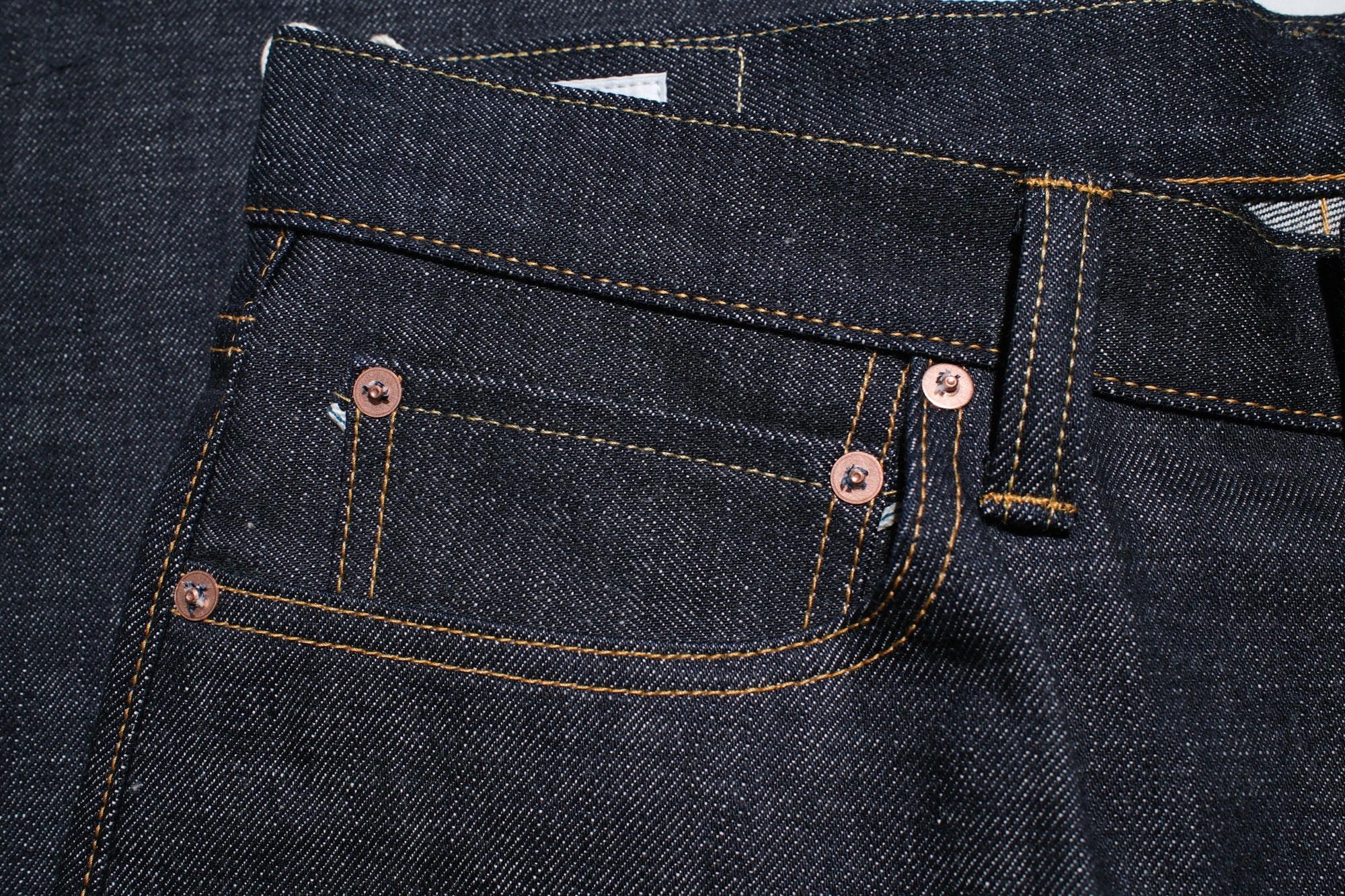Omoto Denim 15.5oz Indigo Dyed "O-CLASSICO" 0416 Denim (Relaxed Tapered fit)