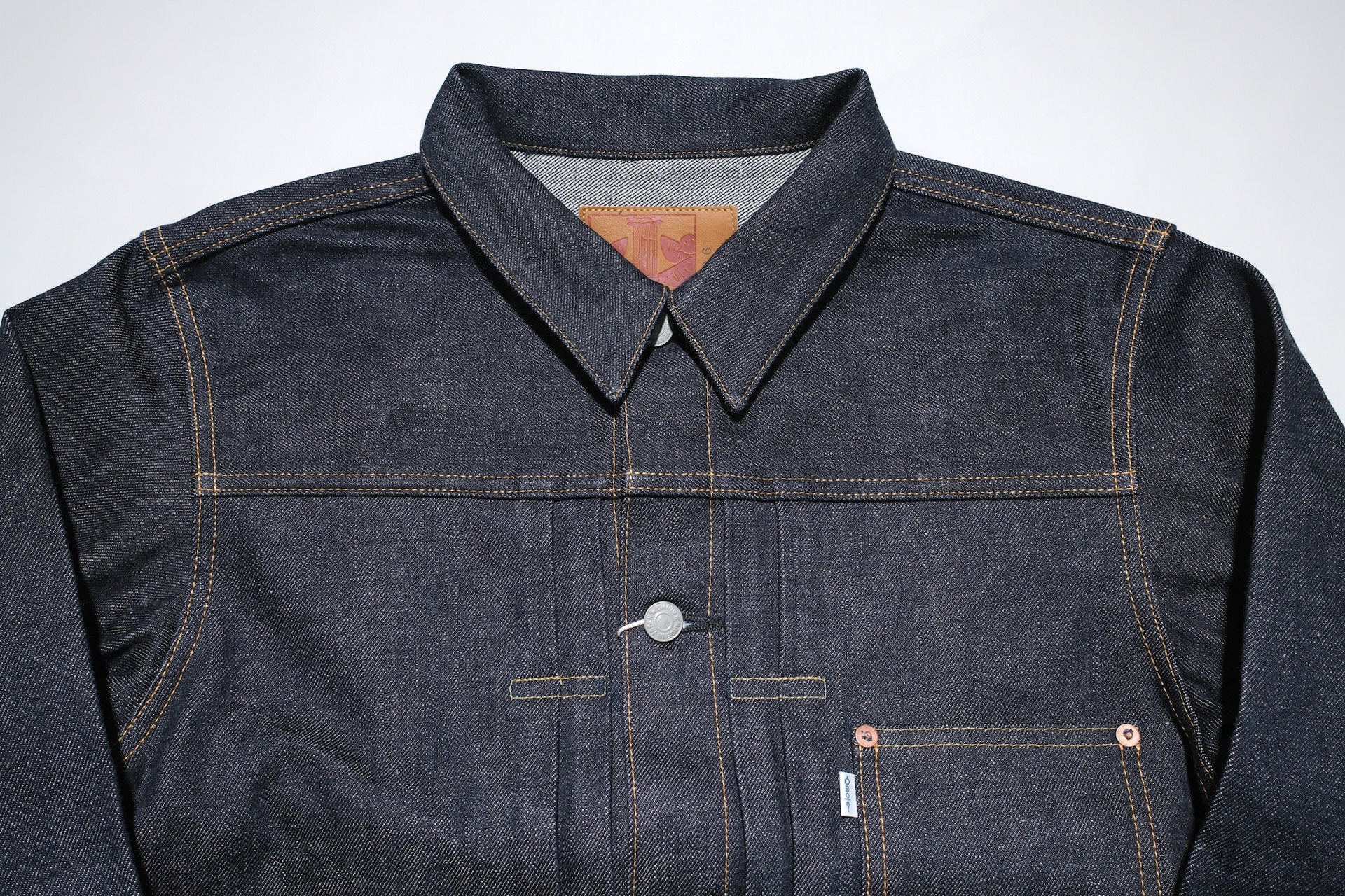 Omoto Denim 15.5oz Indigo Dyed "O-CLASSICO" War-Mode Type 1 Denim Jacket