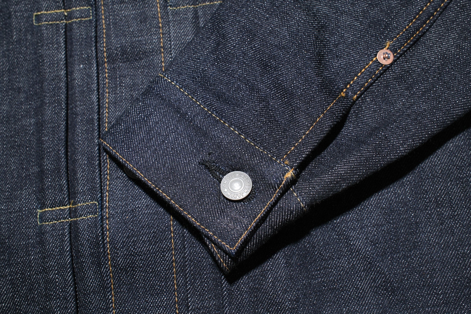 Omoto Denim 15.5oz Indigo Dyed "O-CLASSICO" War-Mode Type 1 Denim Jacket