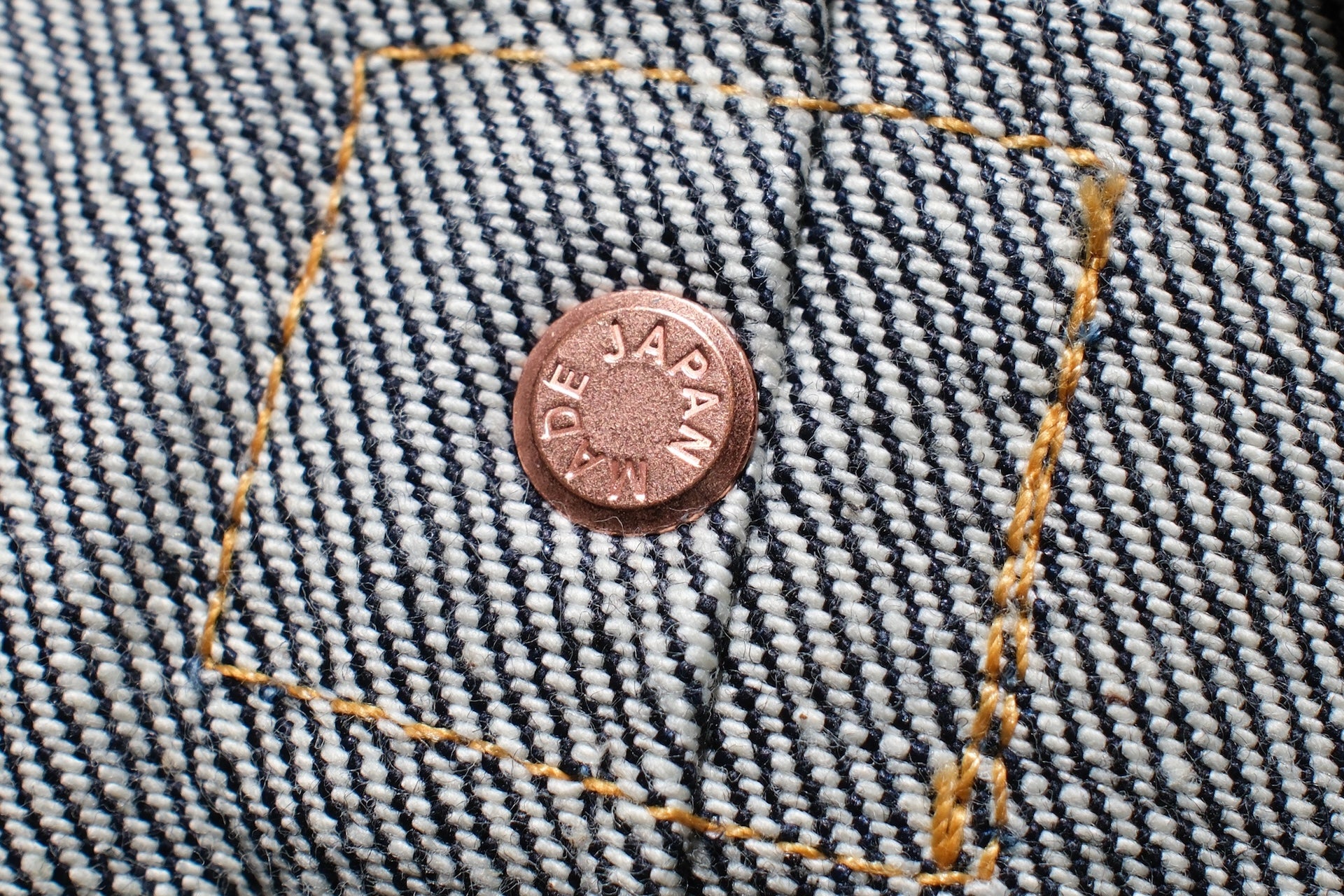 Omoto Denim 15.5oz Indigo Dyed "O-CLASSICO" War-Mode Type 1 Denim Jacket