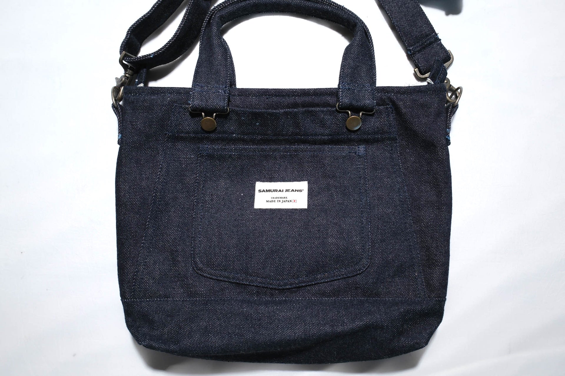 Samurai 25oz Indigo Denim "Overall" Shoulder Bag (Limited Edition)