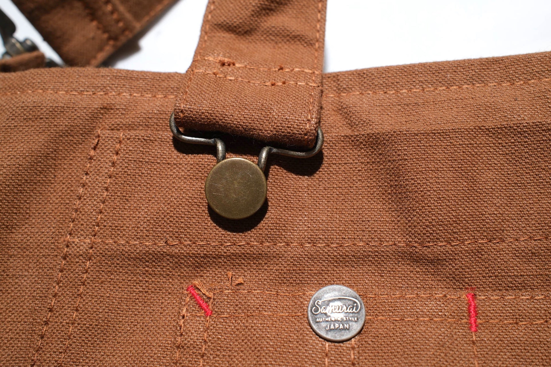 Samurai 15oz Selvage Duck Canvas "Overall" Shoulder Bag (Limited Edition)