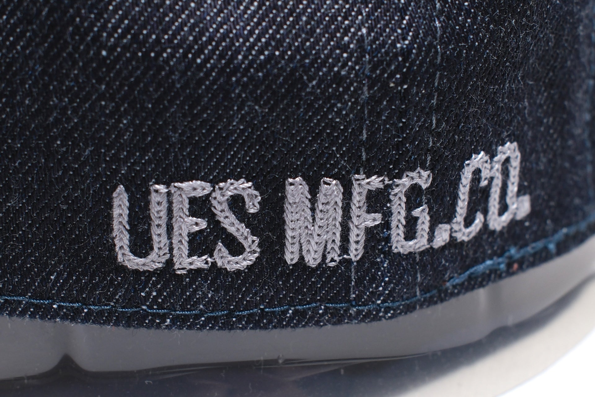 UES "LOGO" Denim Baseball Cap (Blue)