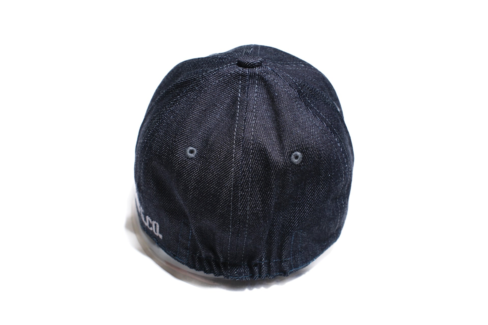 UES "LOGO" Denim Baseball Cap (Red)