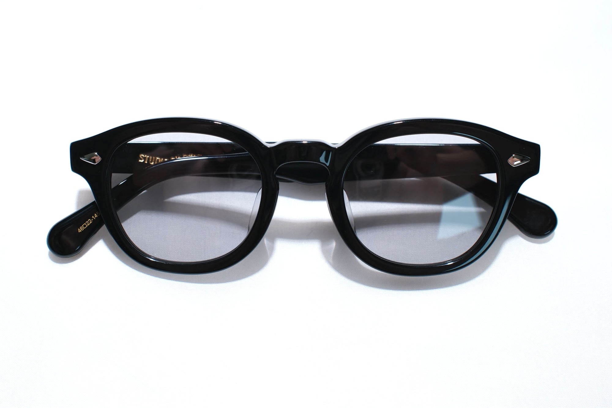 Studio D'Artisan "Artisan" Acetate Sunglasses (Black)