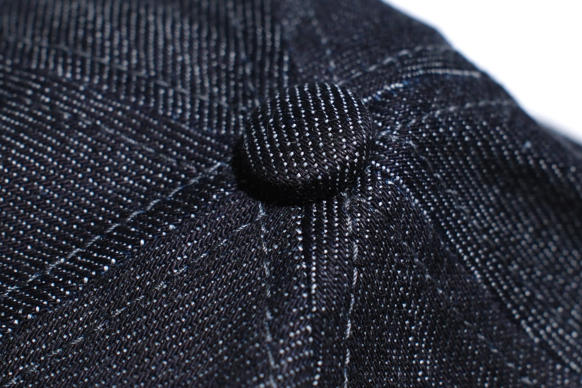 UES "LOGO" Denim Baseball Cap (Red)