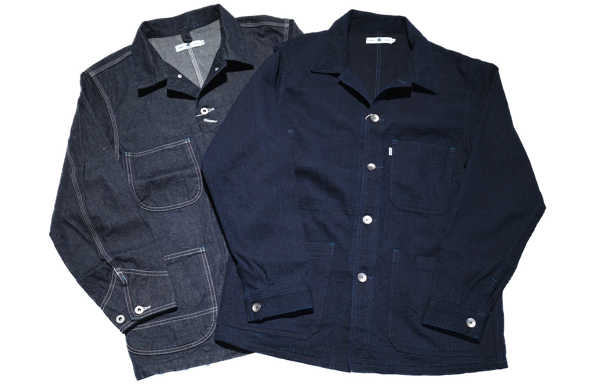 Omoto Denim 11.5oz Indigo Dyed Nep Denim 30s Coverall