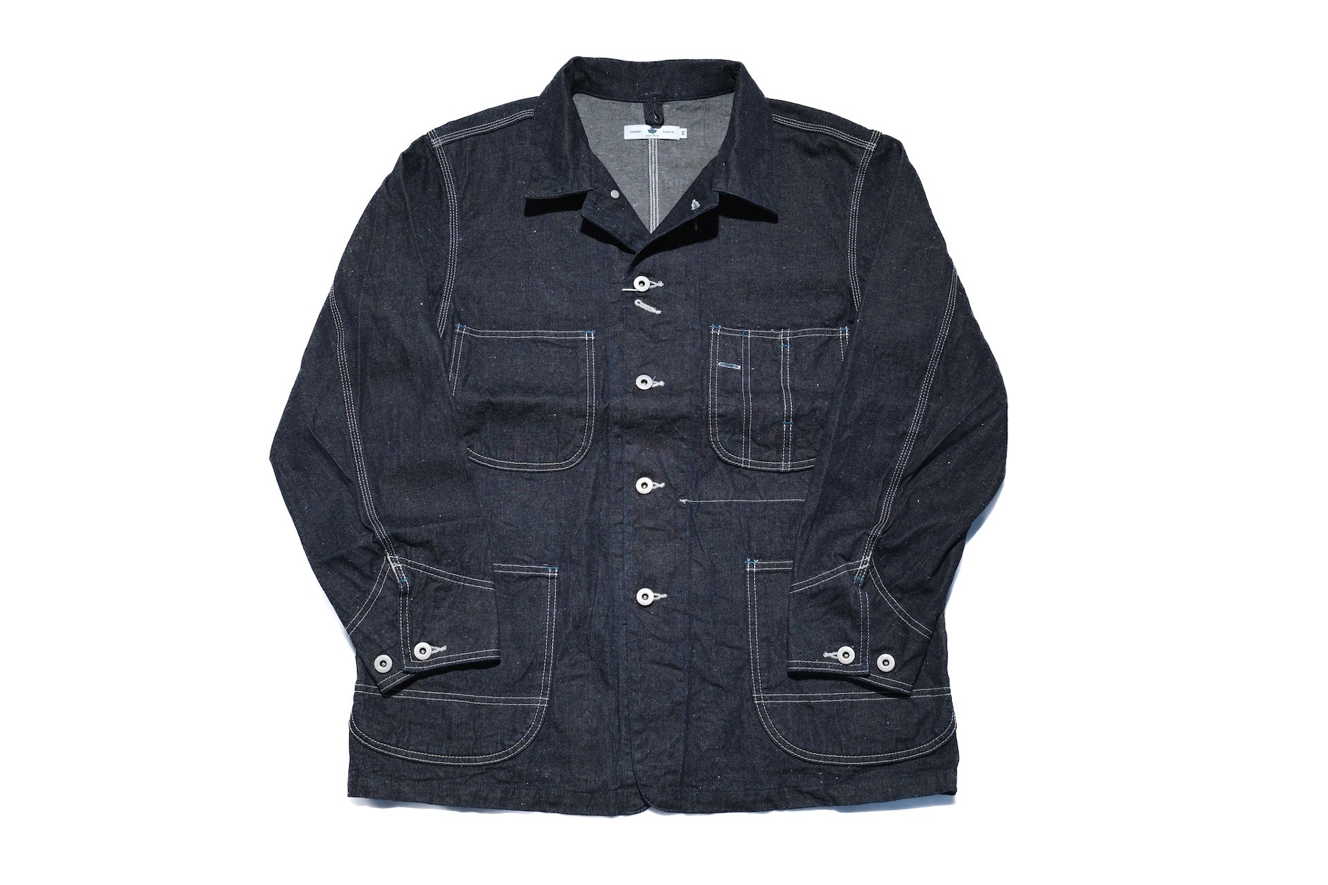 Omoto Denim 11.5oz Indigo Dyed Nep Denim 30s Coverall