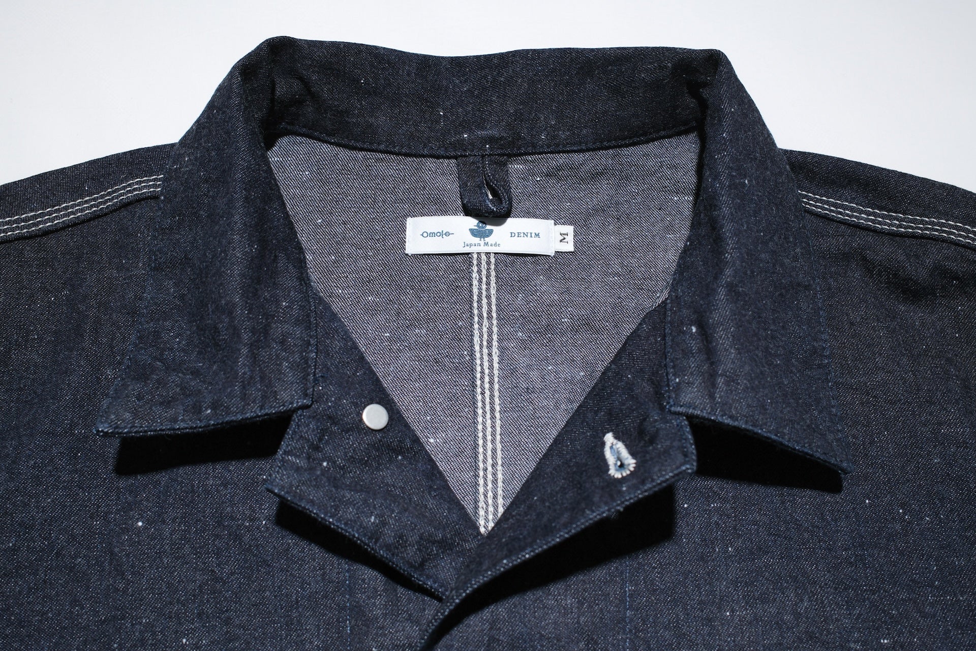 Omoto Denim 11.5oz Indigo Dyed Nep Denim 30s Coverall