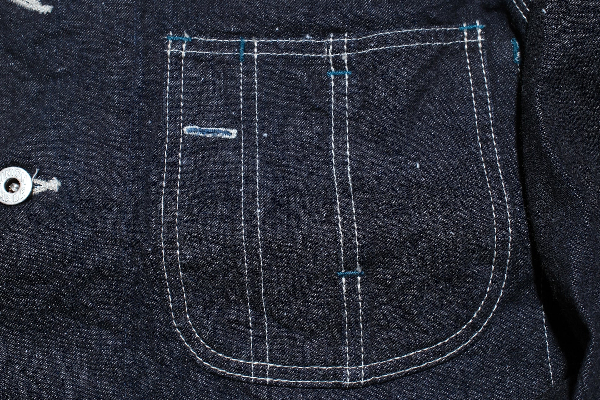 Omoto Denim 11.5oz Indigo Dyed Nep Denim 30s Coverall