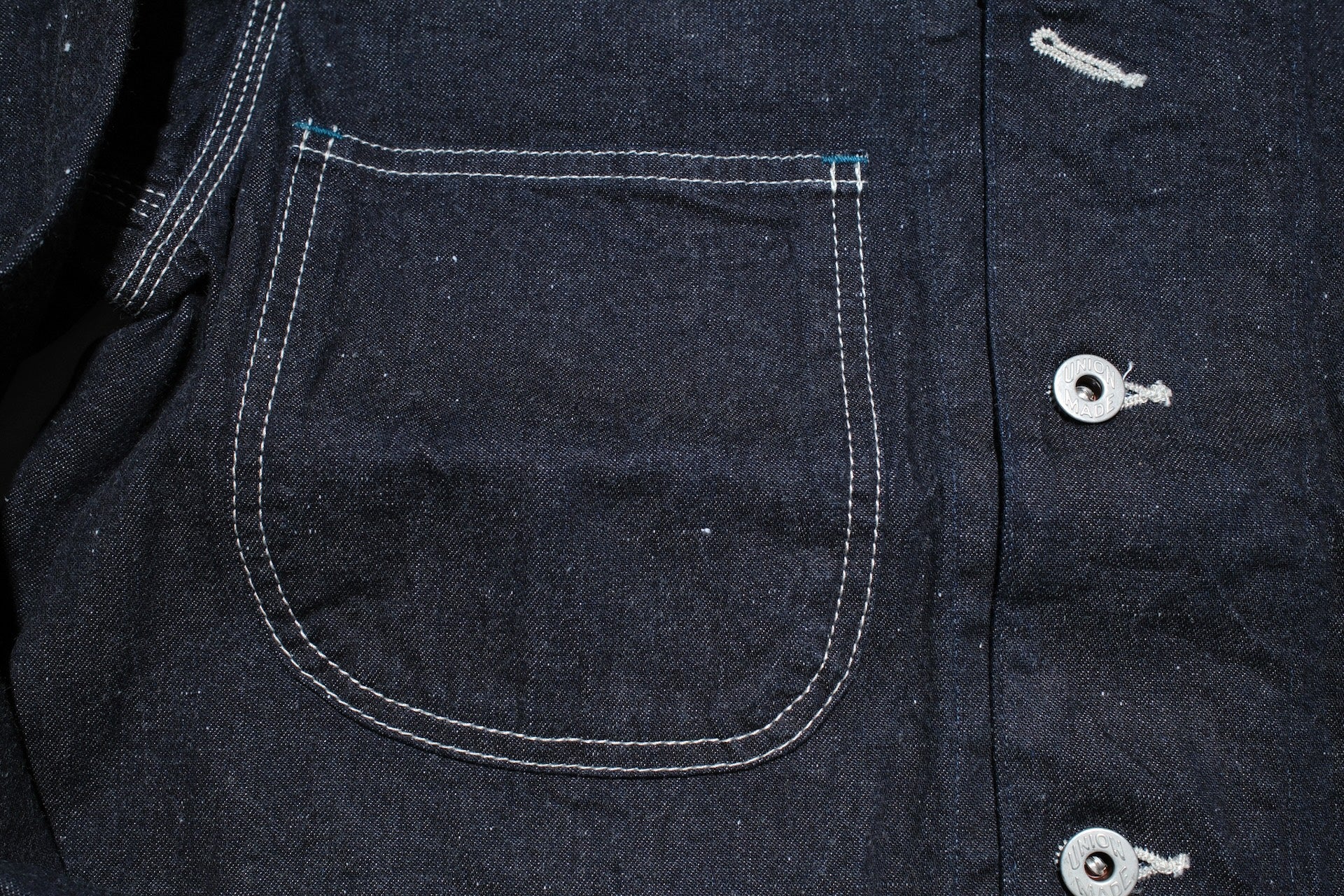 Omoto Denim 11.5oz Indigo Dyed Nep Denim 30s Coverall