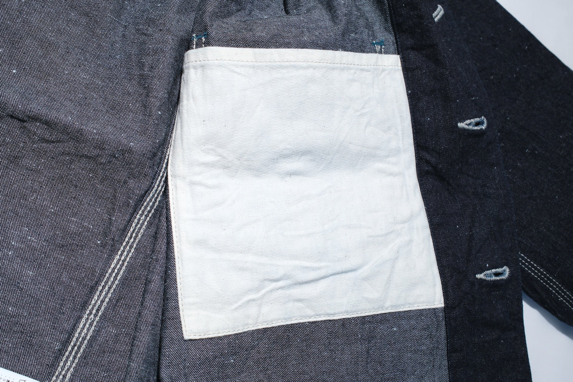 Omoto Denim 11.5oz Indigo Dyed Nep Denim 30s Coverall