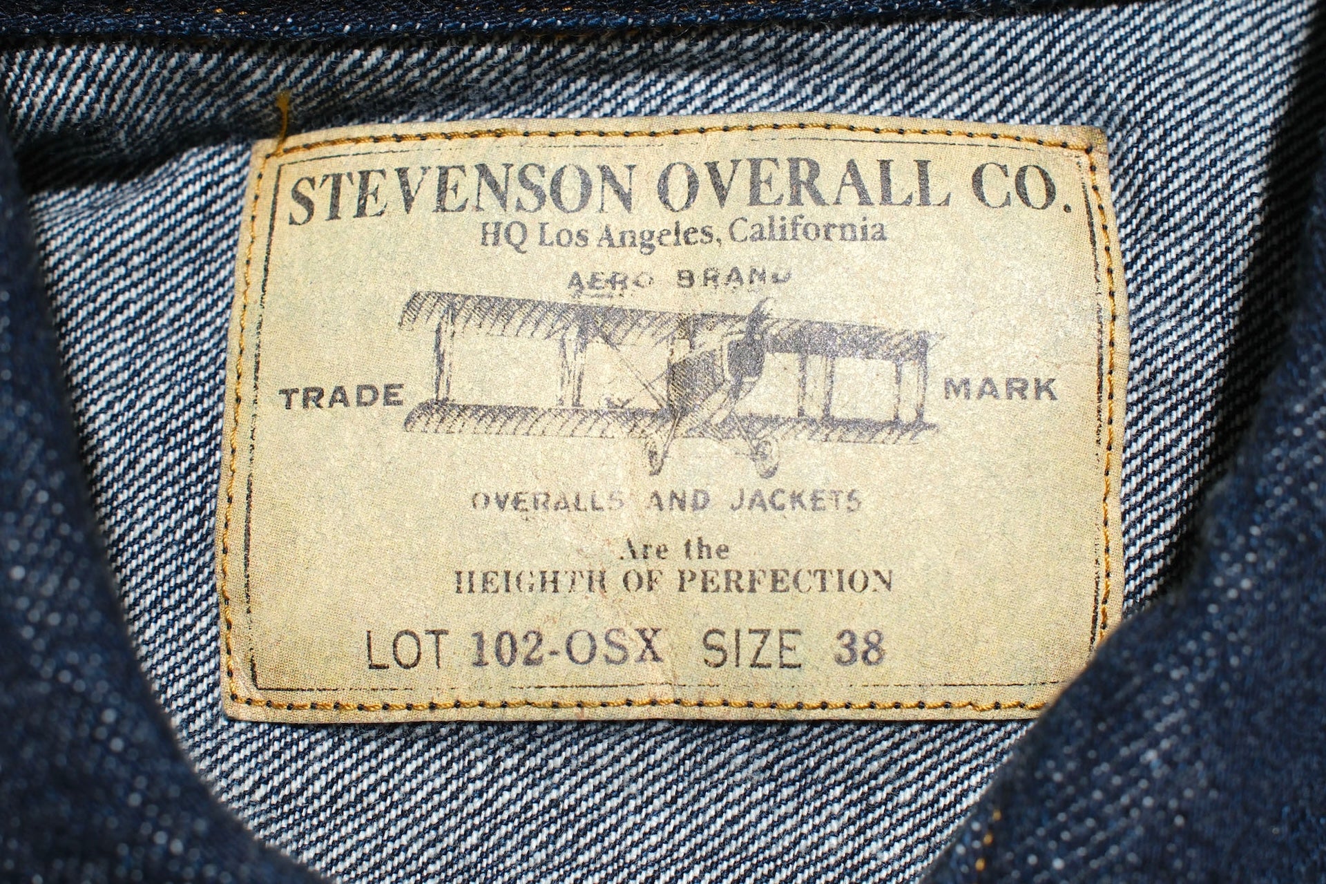 Stevenson Overall 12oz 'Saddle Horn' Type 2 Denim Jacket