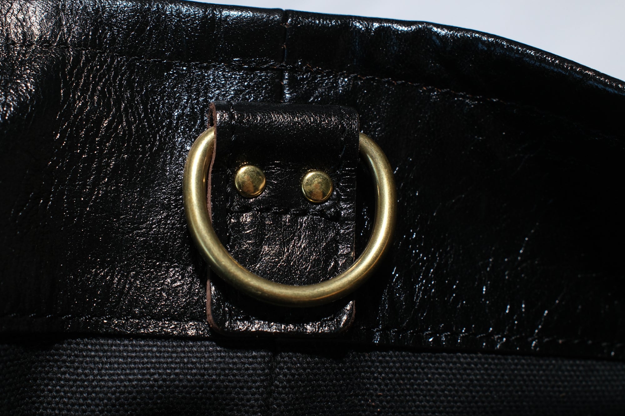 Inception by Accel Company Size Small Horsehide “Multi-Functional” Tote Bag (Black Tea-cored)