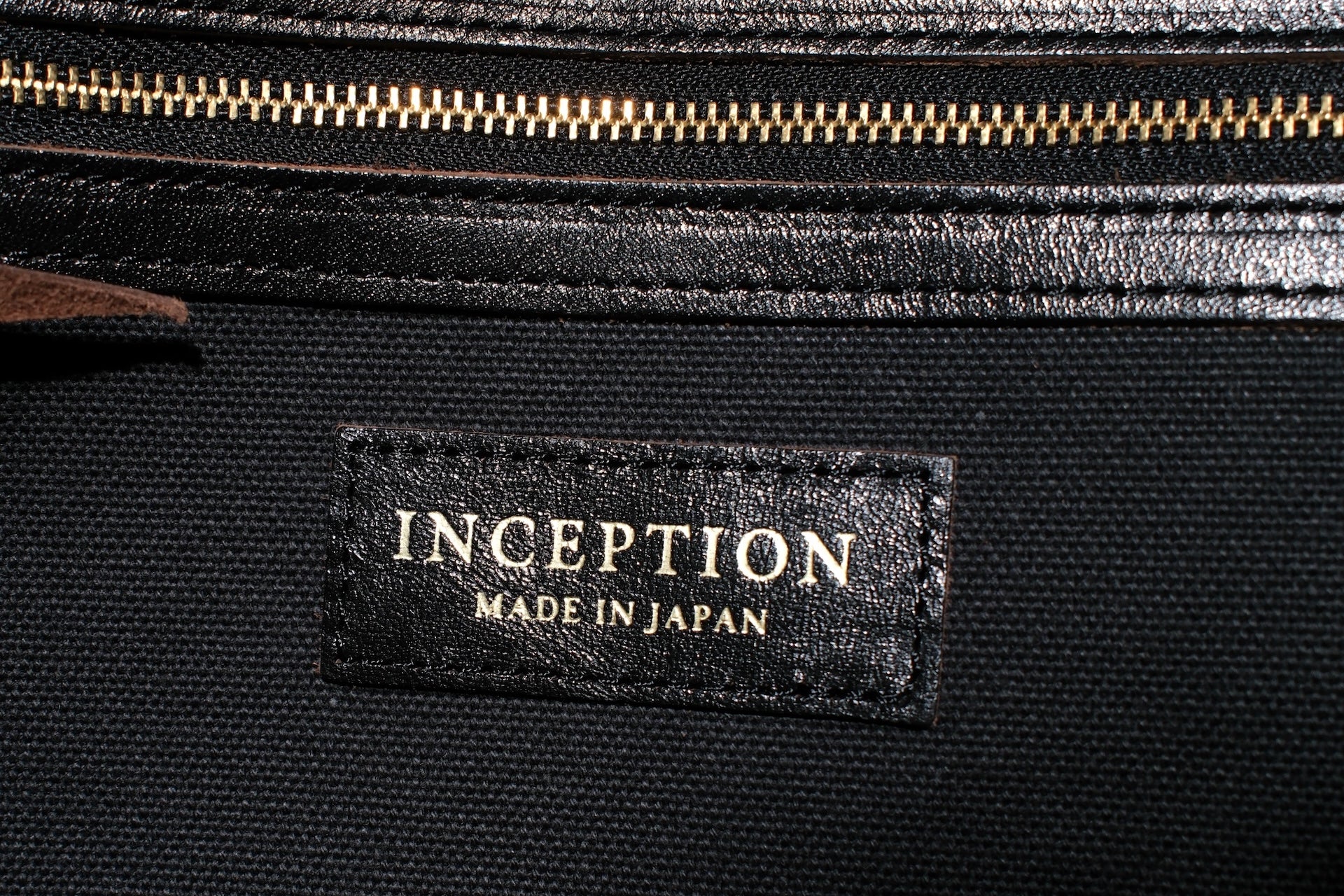 Inception by Accel Company Size Medium Horsehide “Multi-Functional” Tote Bag (Black Tea-cored)