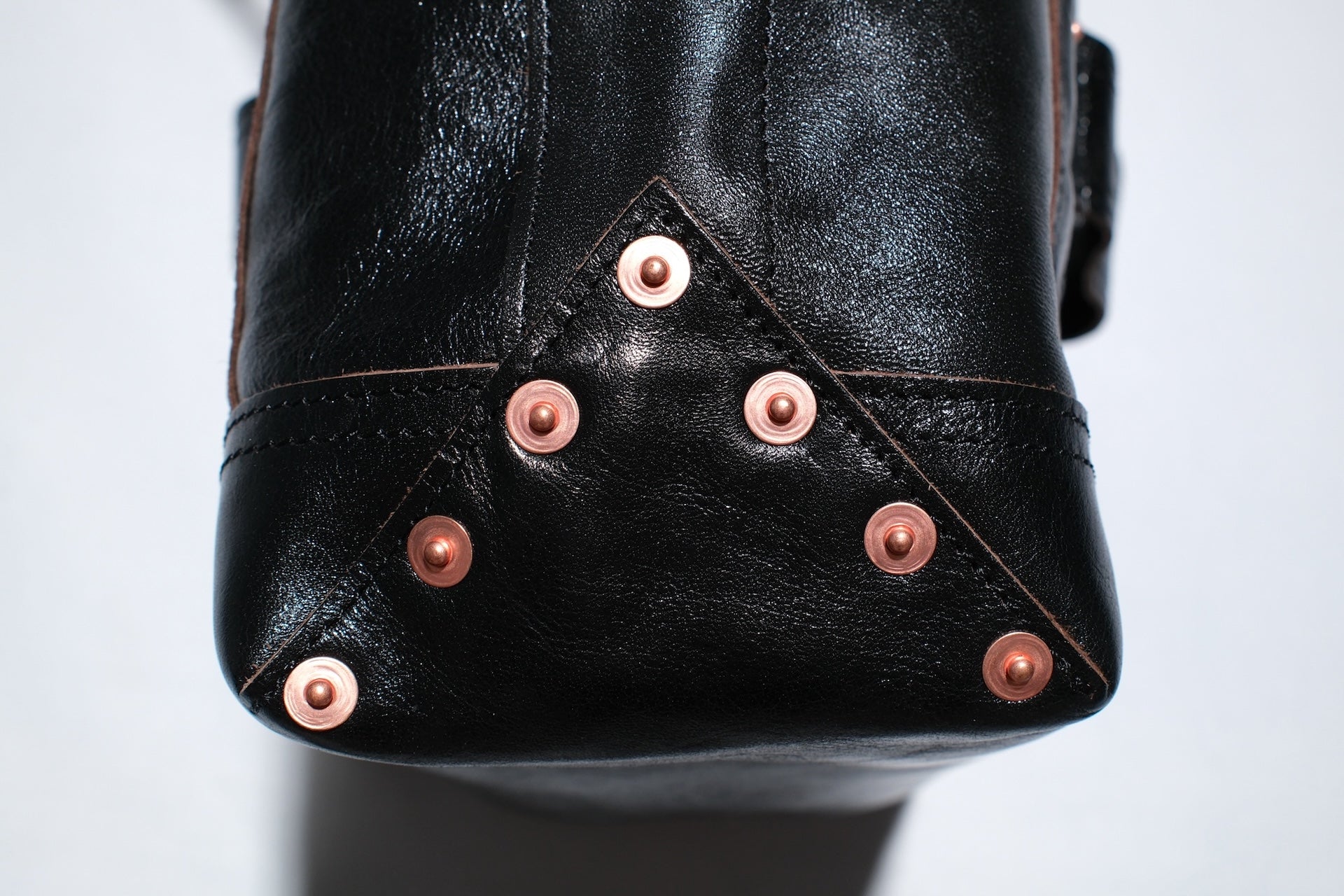 Inception by Accel Company Size Small Horsehide “Multi-Functional” Tote Bag (Black Tea-cored)