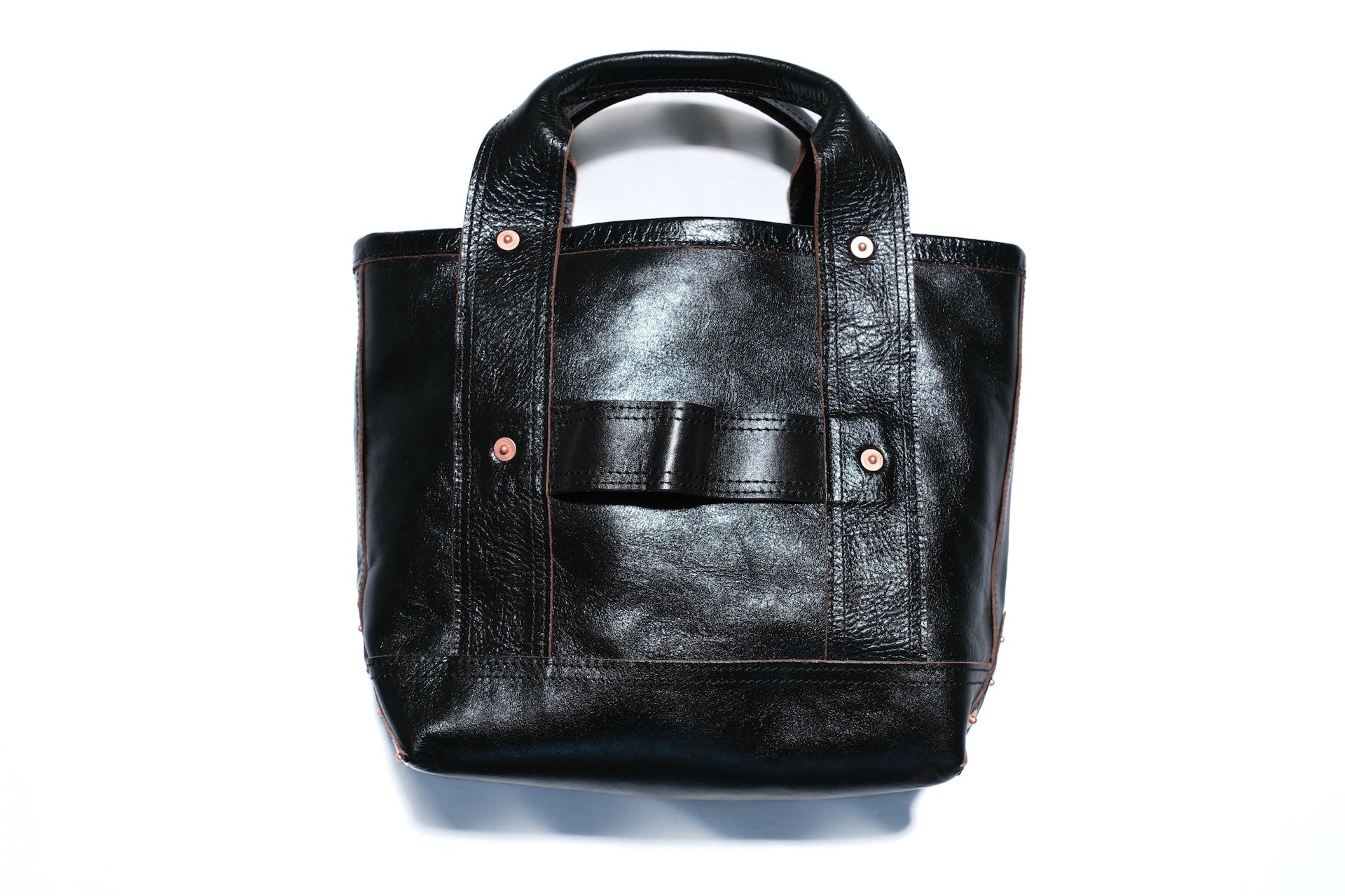 Inception by Accel Company Size Small Horsehide “Multi-Functional” Tote Bag (Black Tea-cored)