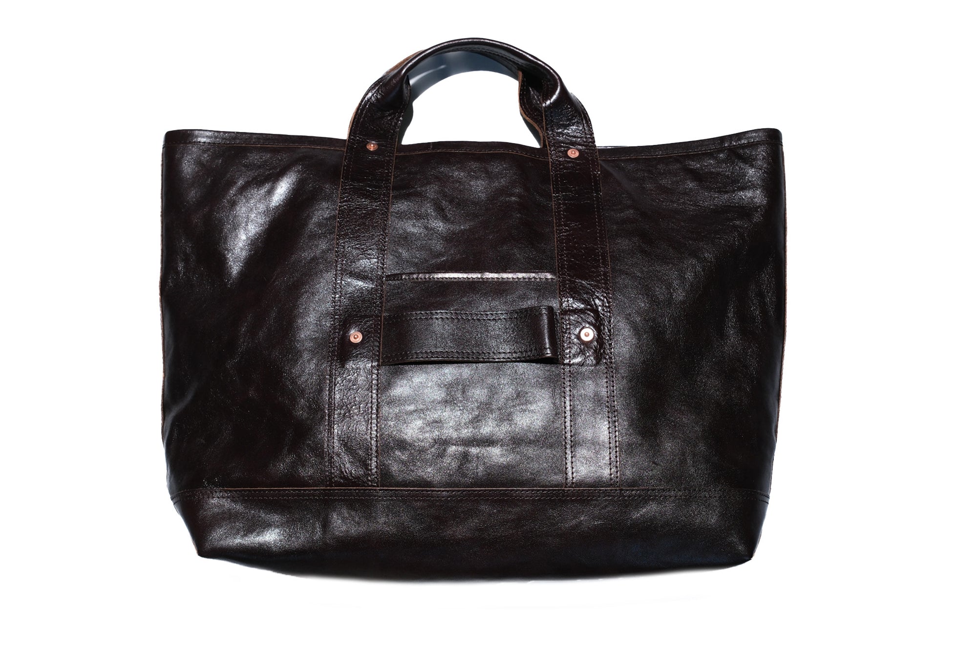 Inception by Accel Company Size Large Horsehide “Multi-Functional” Tote Bag (Brown Tea-cored)