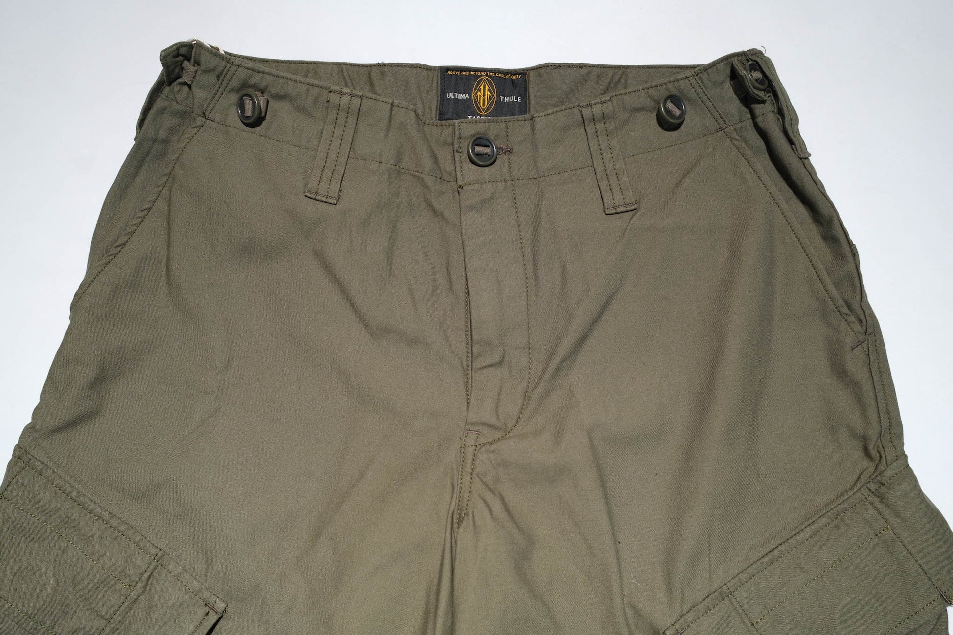 Freewheelers "BRIGADE" Military Back Satin Tactical Pants (Olive)