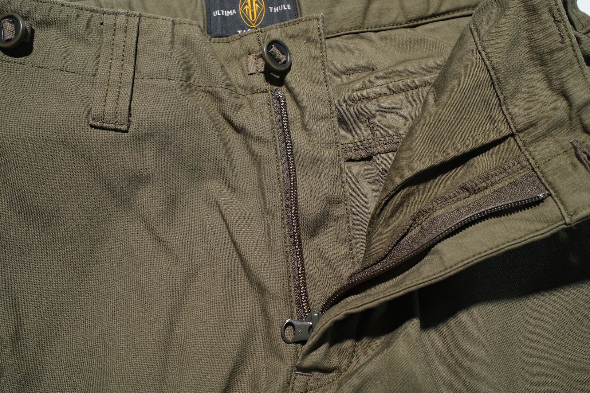 Freewheelers "BRIGADE" Military Back Satin Tactical Pants (Olive)