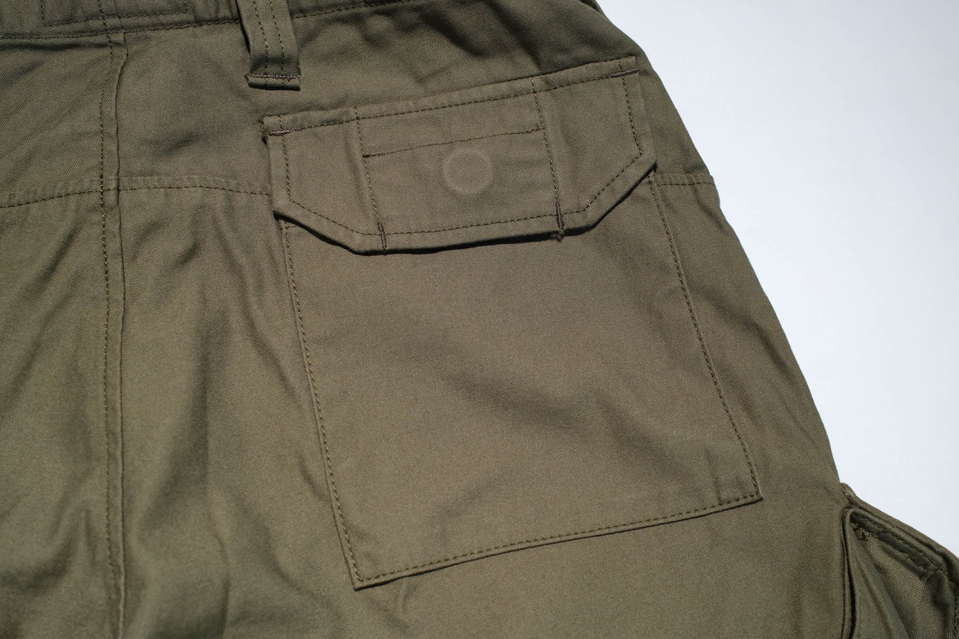 Freewheelers "BRIGADE" Military Back Satin Tactical Pants (Olive)