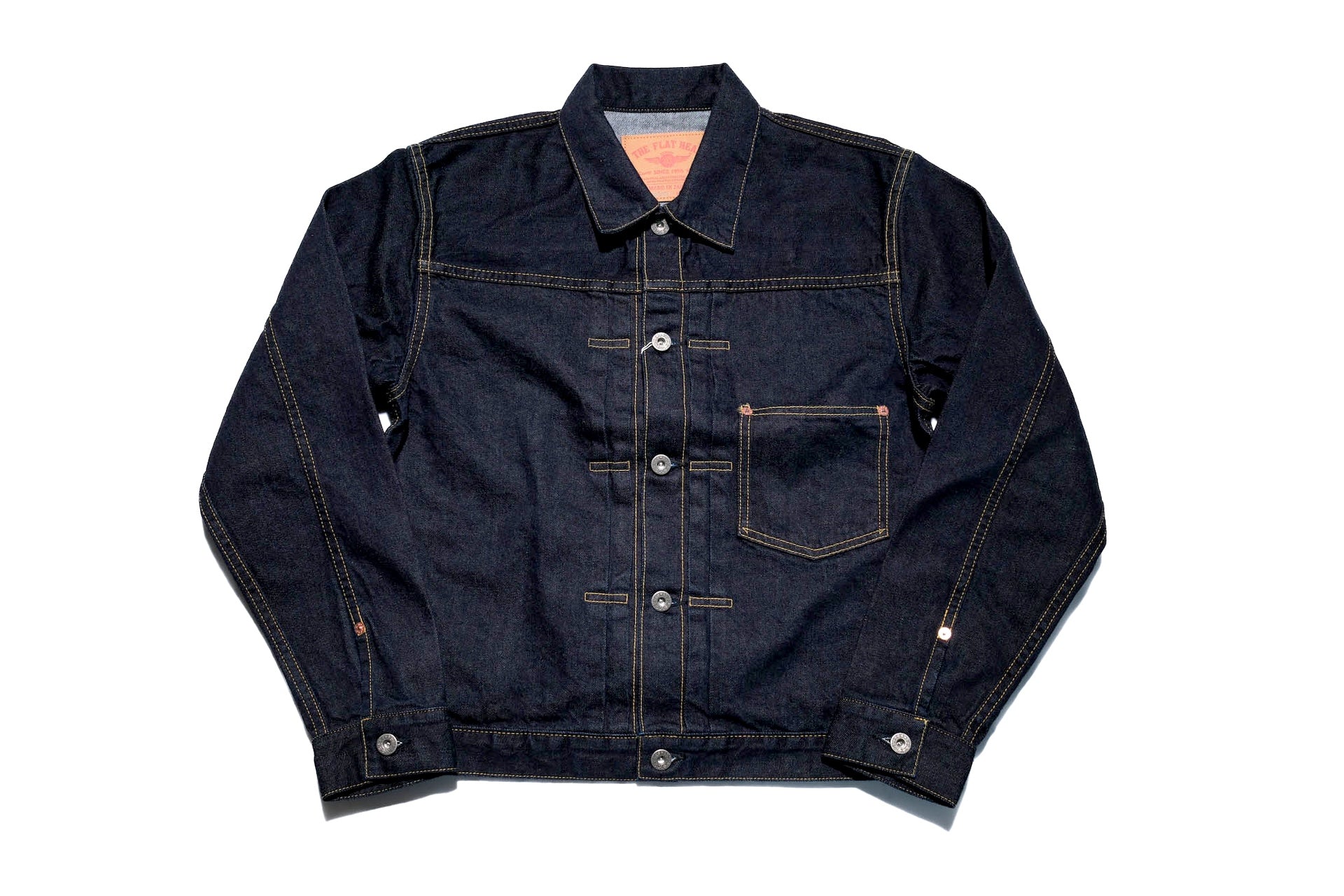 The Flat Head 12oz 40s WWII Denim Jacket